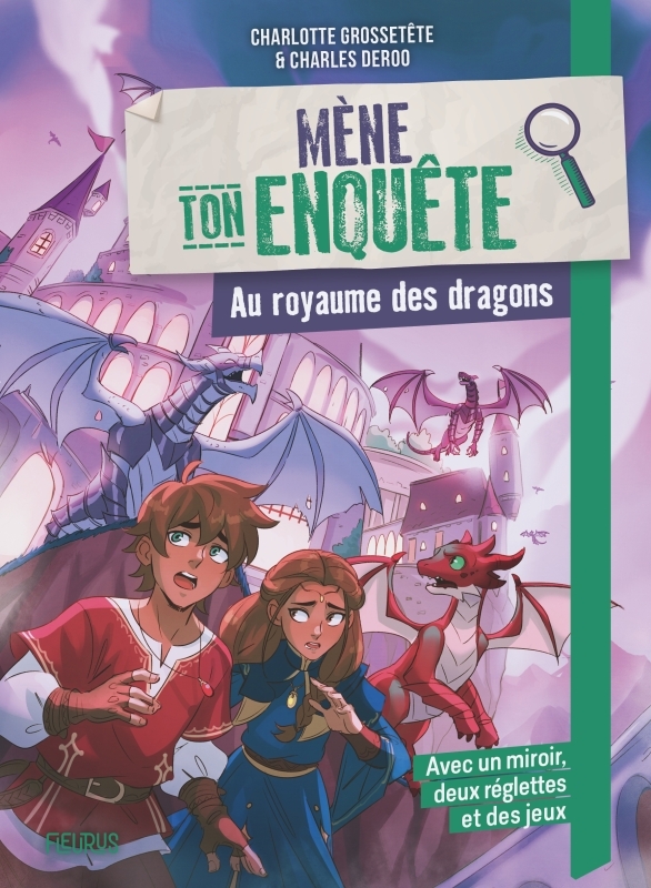 Au royaume des dragons - Charlotte GROSSETETE - FLEURUS
