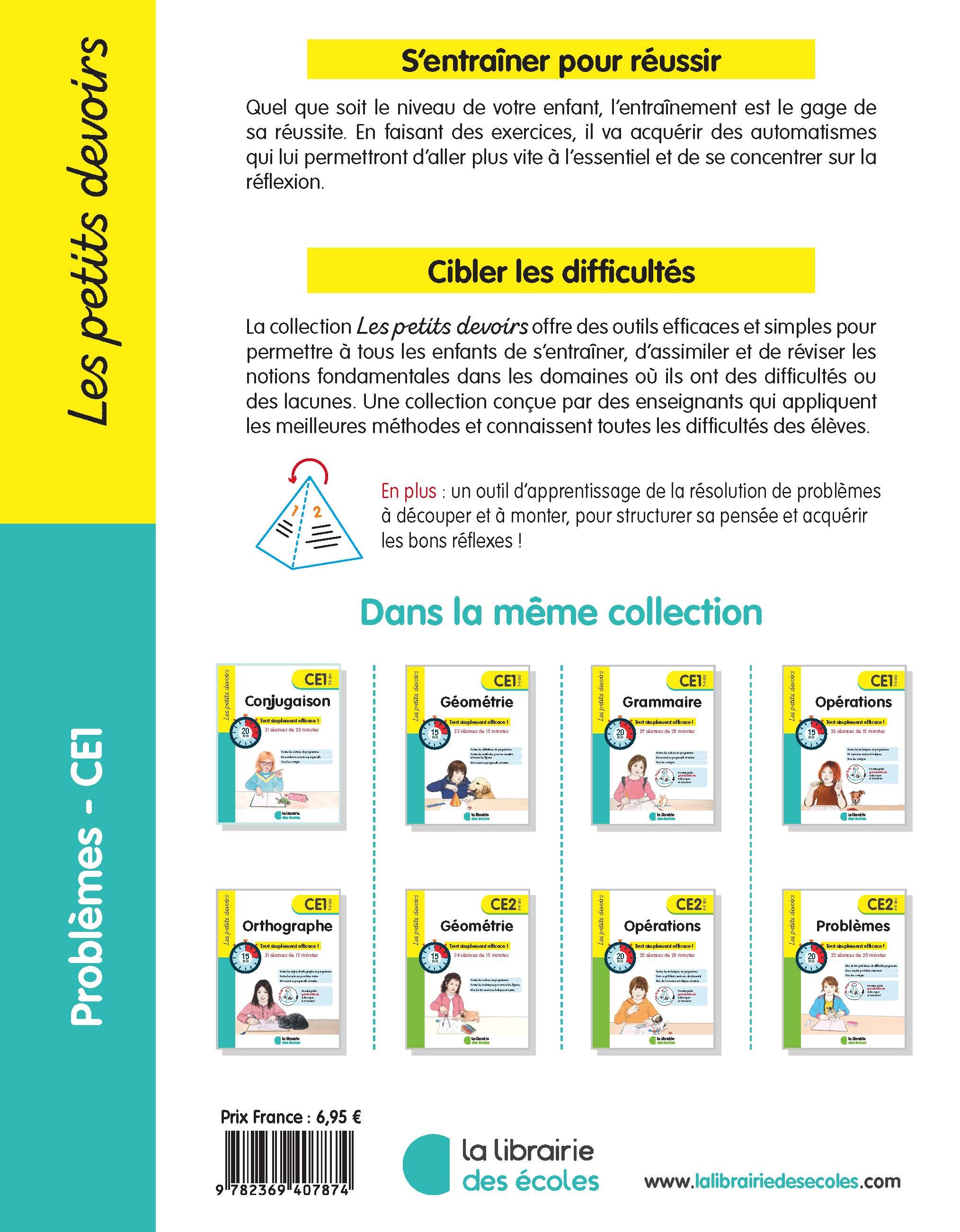 Les petits devoirs - Problèmes CE1 - Catherine BOY-STEIN, Catherine Boy-Stien - LIB DES ECOLES