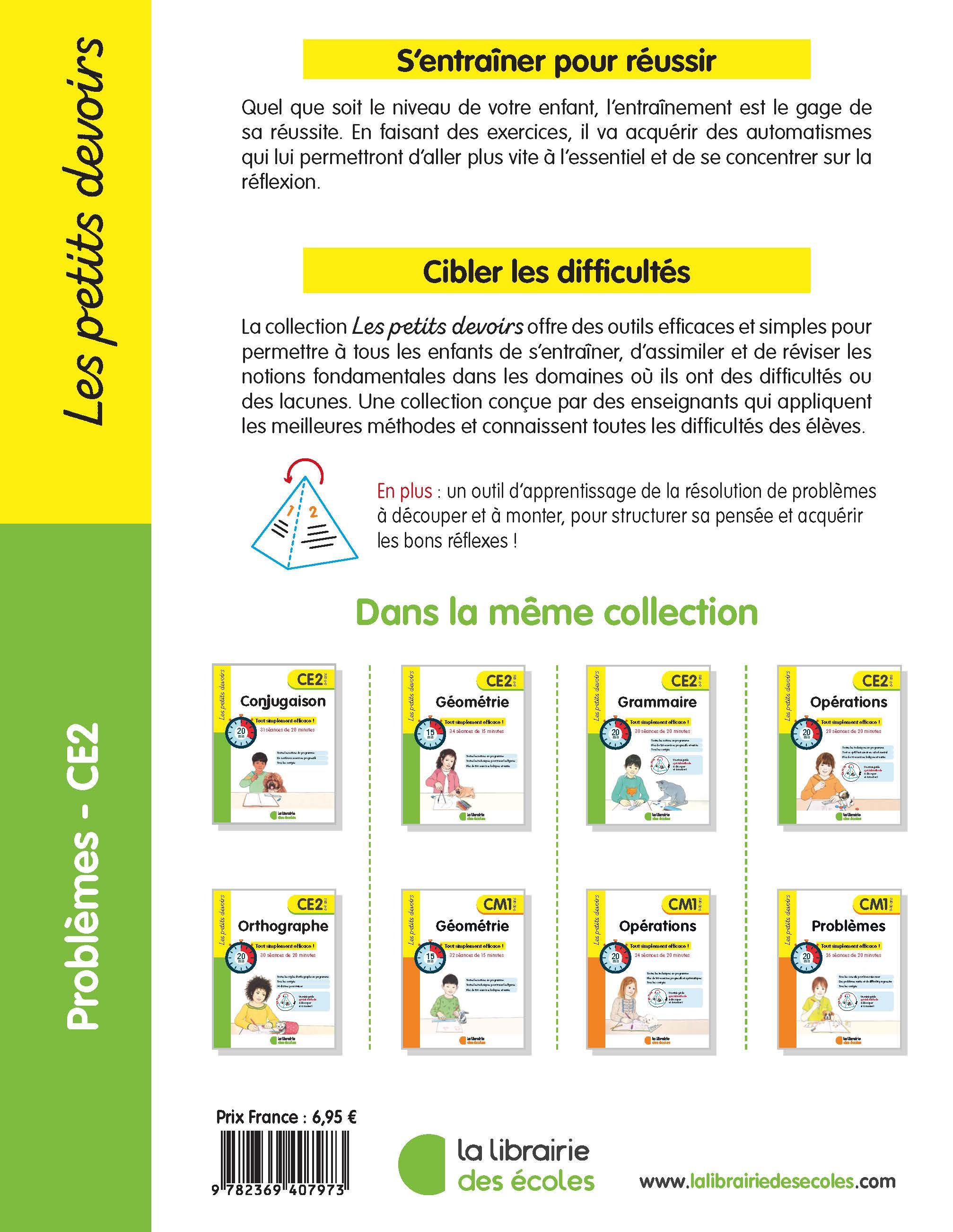 Les petits devoirs - Problèmes CE2 - Pierre Tribouillard - LIB DES ECOLES