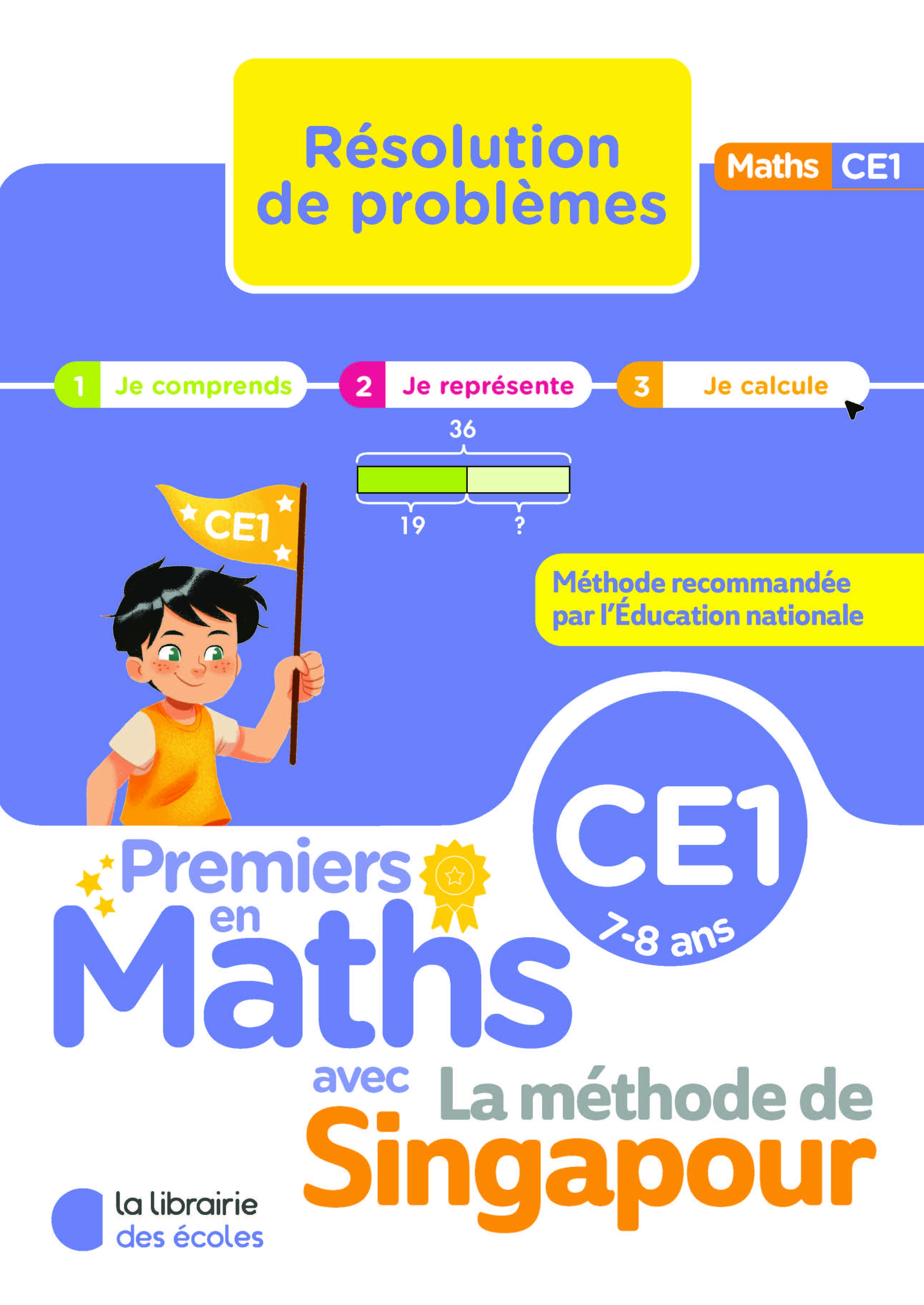 Premiers en maths - Méthode de Singapour -  Résolution de problèmes CE1 (2026) - Salomé CHATELARD-GUÉCHOT - LIB DES ECOLES