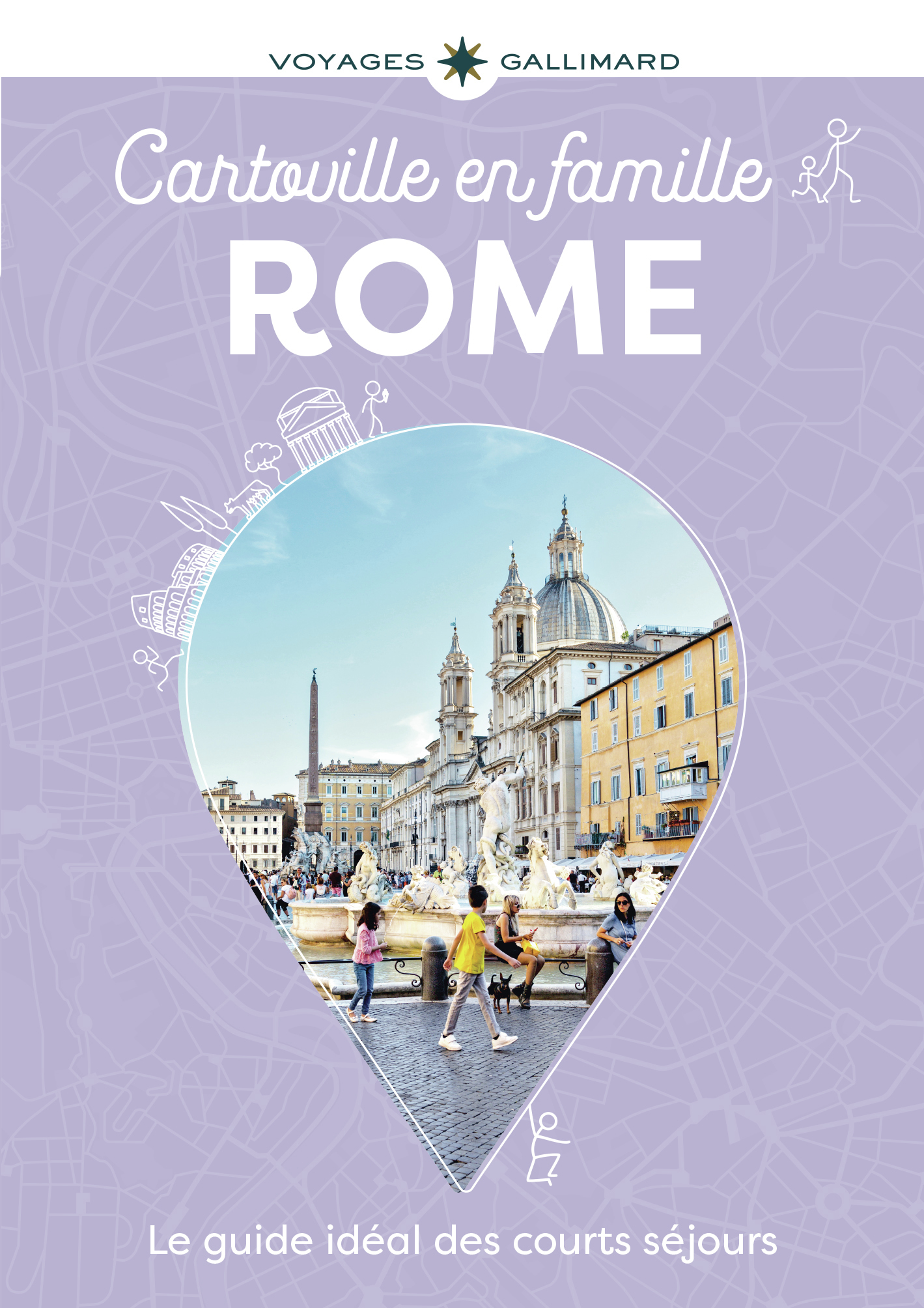 Rome en famille -  Collectifs - GALLIM LOISIRS