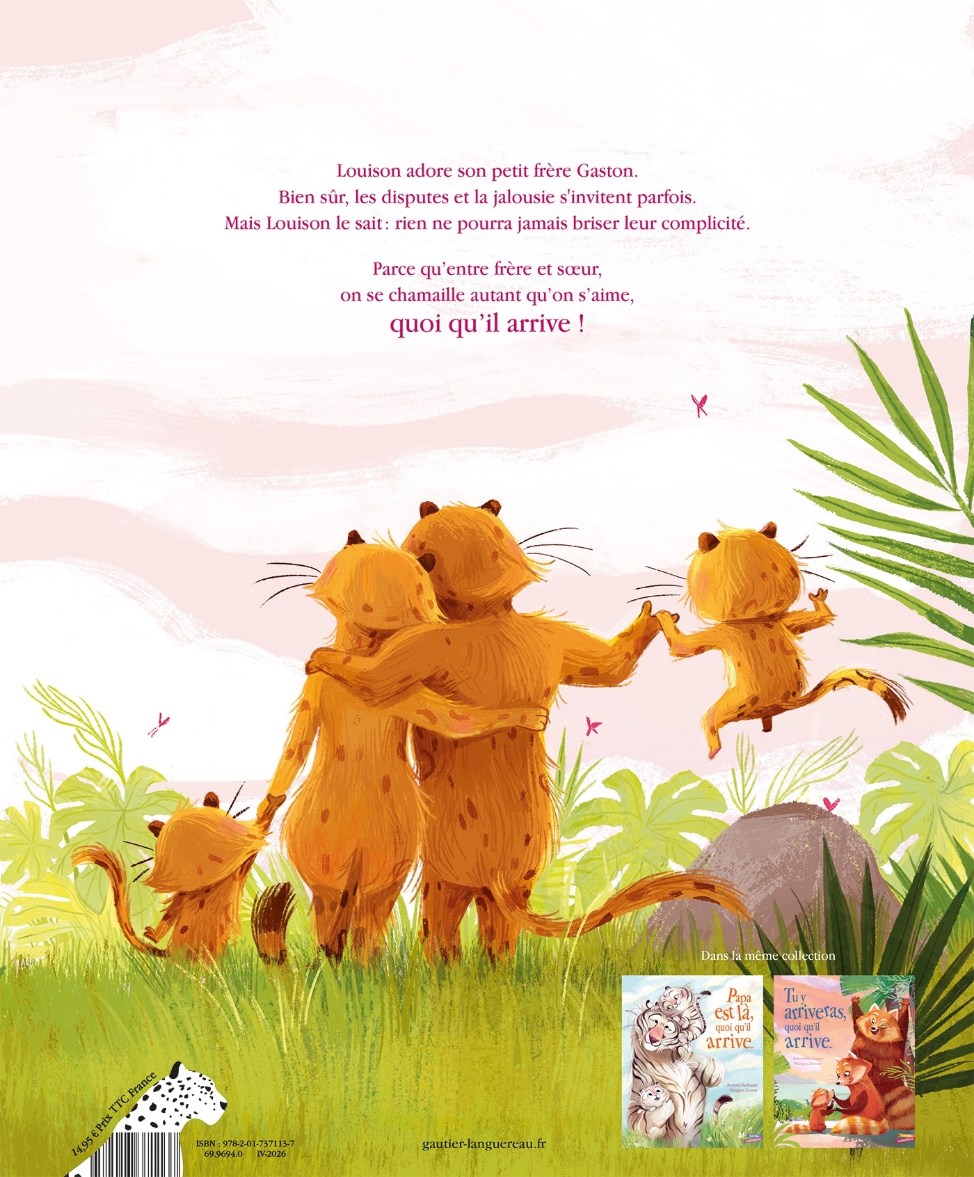 Frère et Soeur quoi qu'il arrive - Antoine Guilloppé - GAUTIER LANGU.