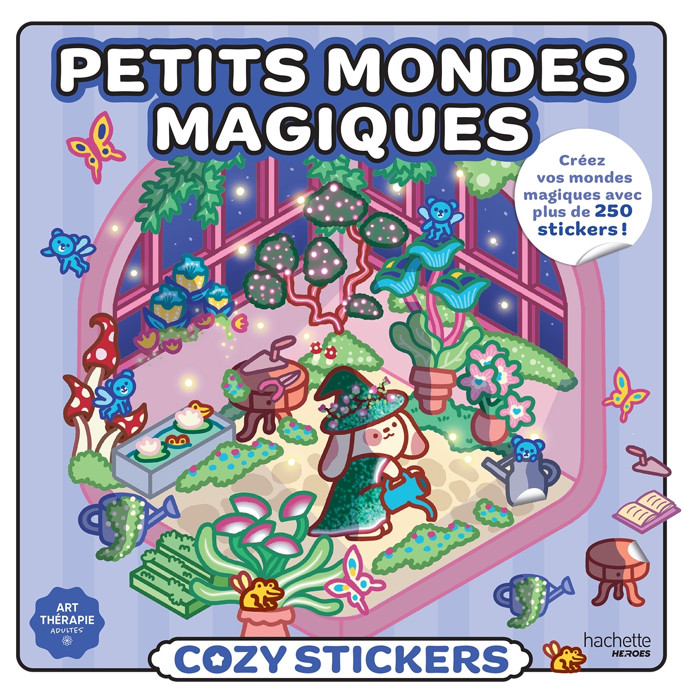 Cozy stickers - Petits mondes magiques -  - HACHETTE HEROES