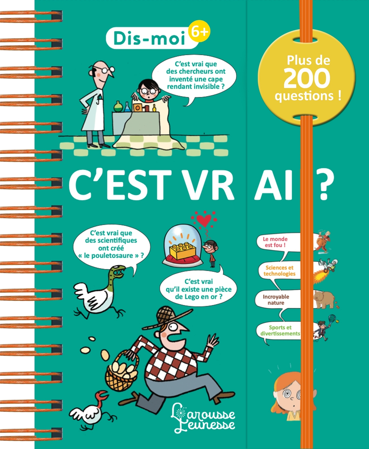 Dis-moi ! C'est vrai ? - Valentin Verthé - LAROUSSE