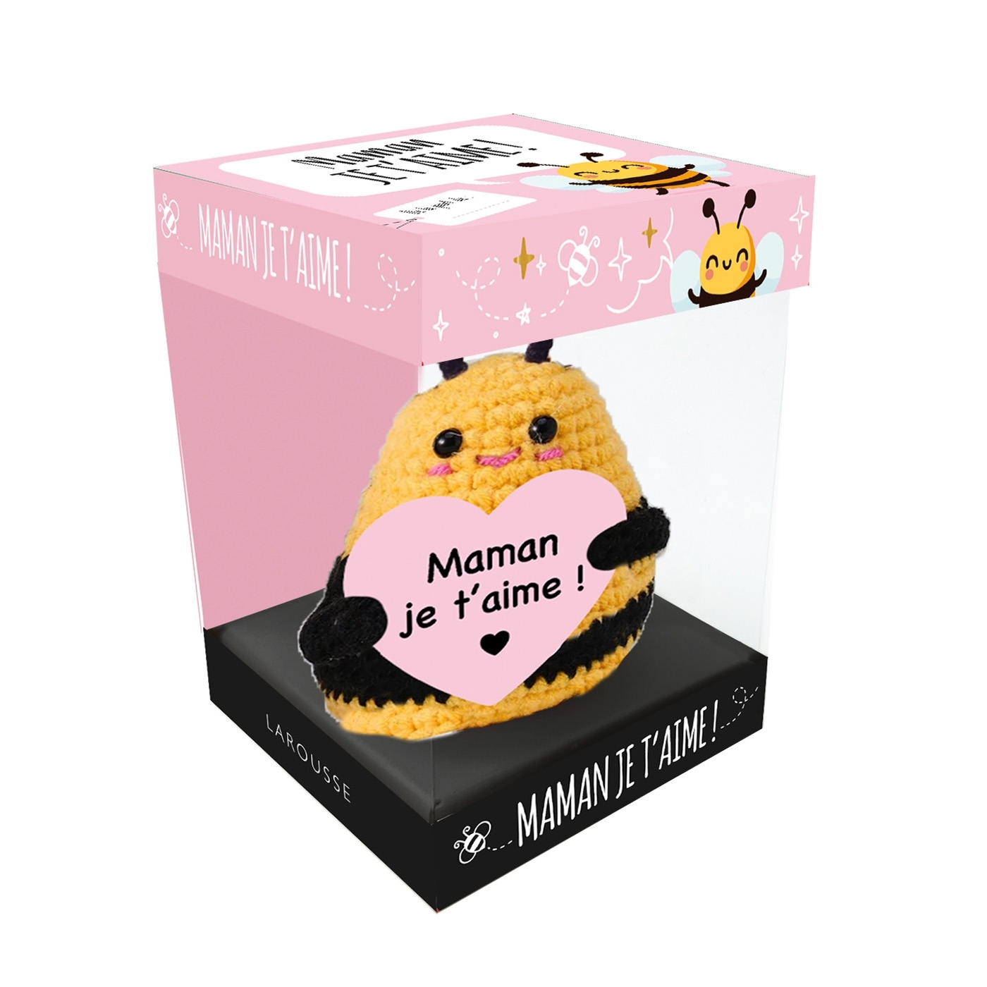 Abeille crochet Maman je t'aime -  - LAROUSSE