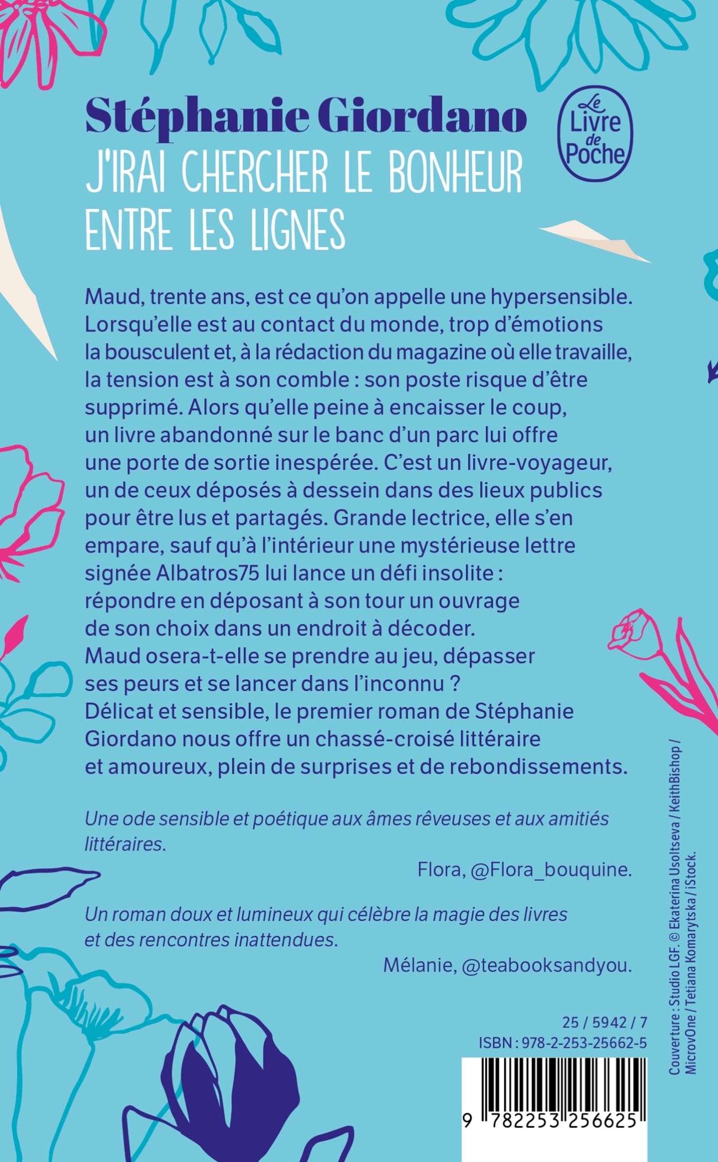J'irai chercher le bonheur entre les lignes - Stéphanie Giordano - LGF
