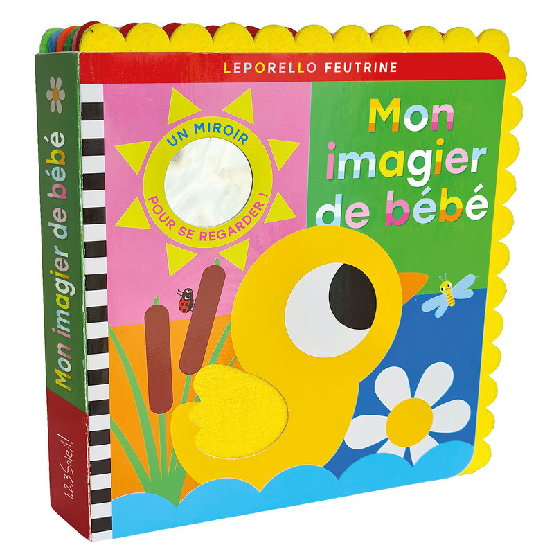 Leporello feutrine - mon imagier de bébé -  Collectif - 1 2 3 SOLEIL