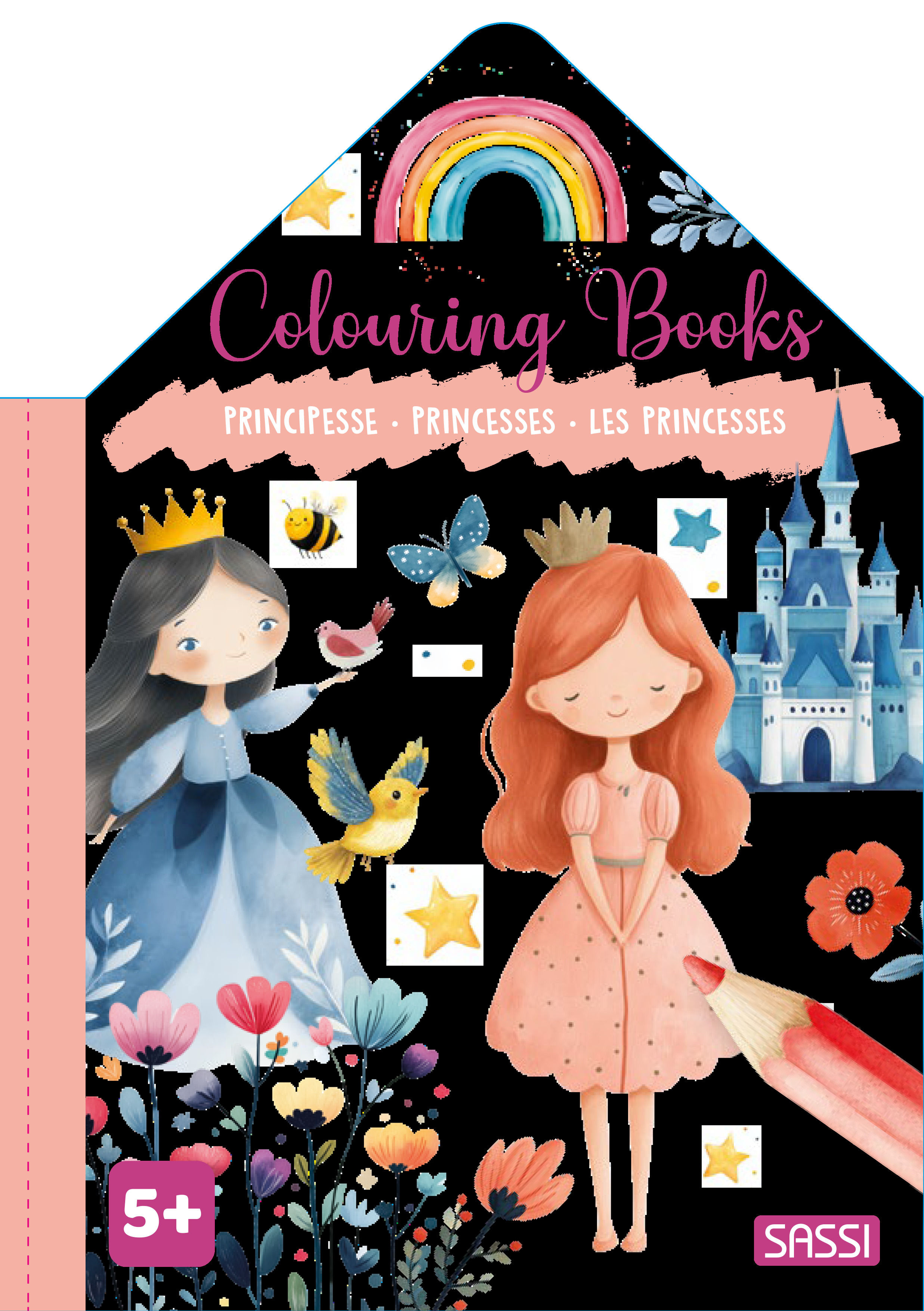Colouring books - Les princesses  - Giulia Meneguzzo - SASSI