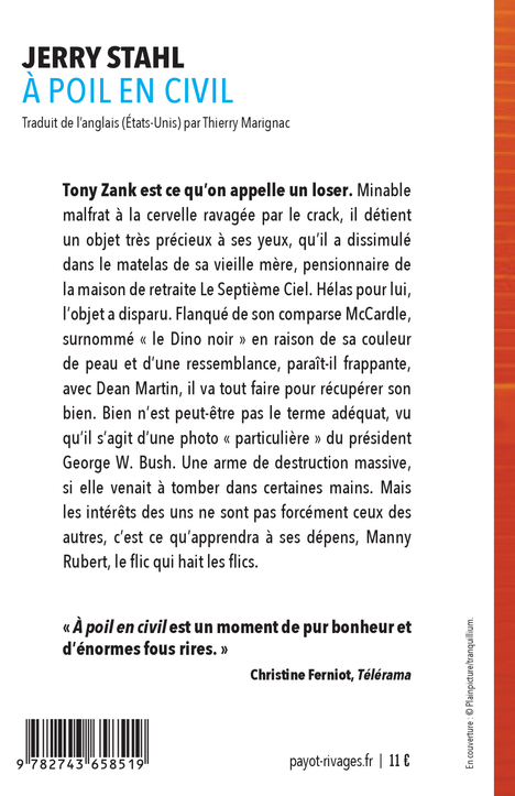 À poil en civil - Jerry Stahl, Francois Guerif - RIVAGES