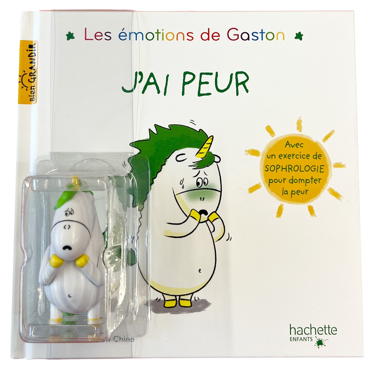 Gaston - J'ai peur avec figurine - Aurélie Chien Chow Chine - HACHETTE ENFANT