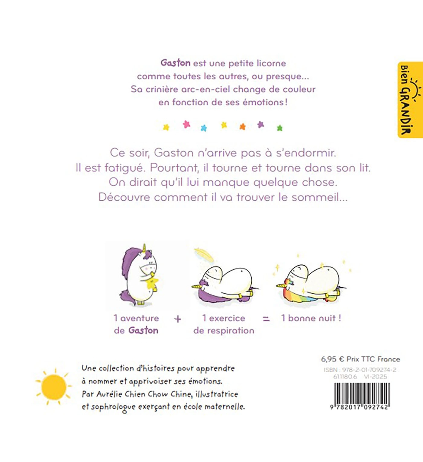 Gaston -Je n'arrive pas à dormir avec figurine - Aurélie Chien Chow Chine - HACHETTE ENFANT