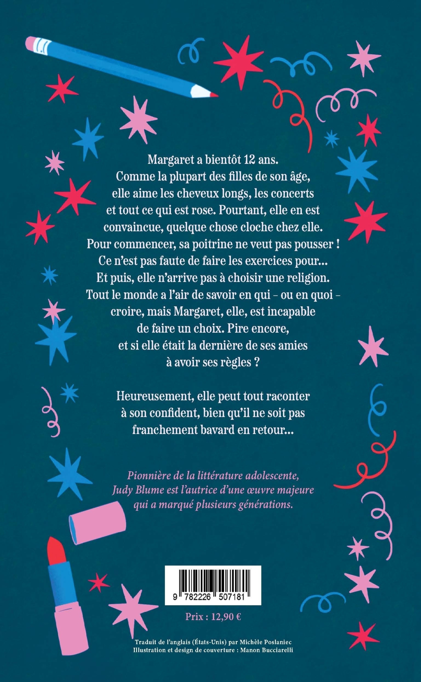 Dieu tu es là ? C'est moi Margaret - Judy Blume - ALBIN MICHEL
