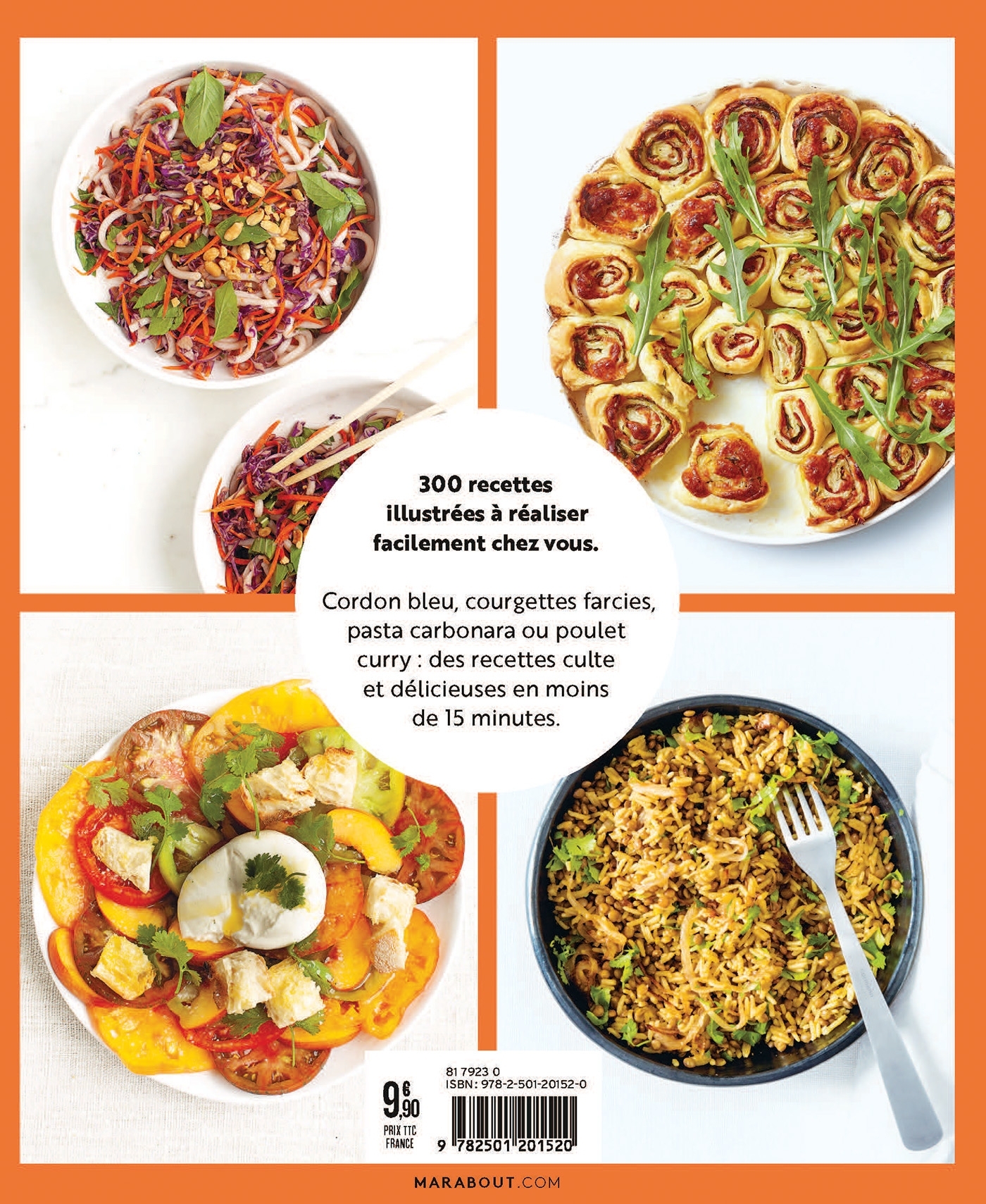 300 recettes pour tout cuisiner en moins de 15 minutes -  - MARABOUT