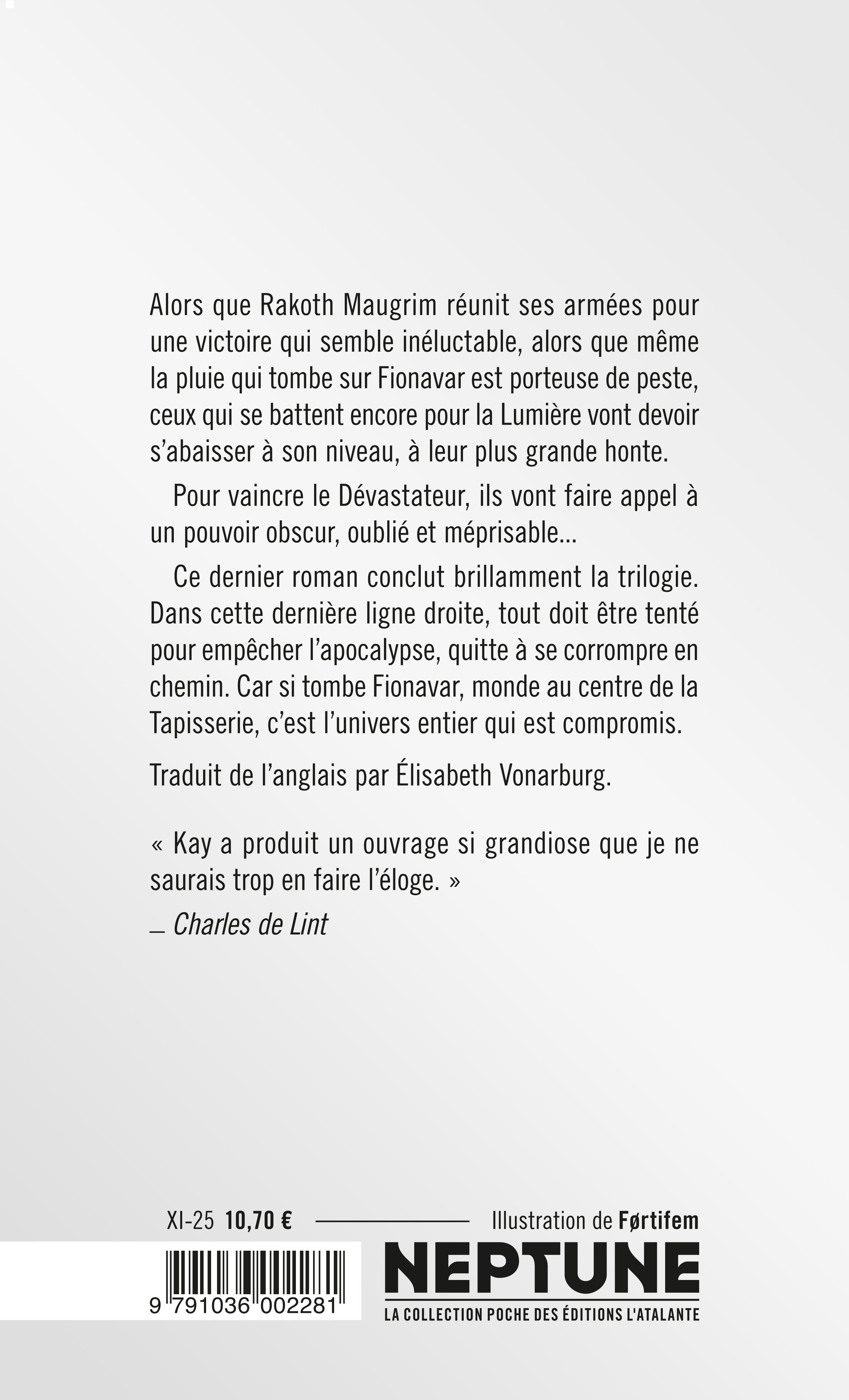 La tapisserie de Fionavar tome 3 : La voie obscure - Guy Gavriel Kay - ATALANTE