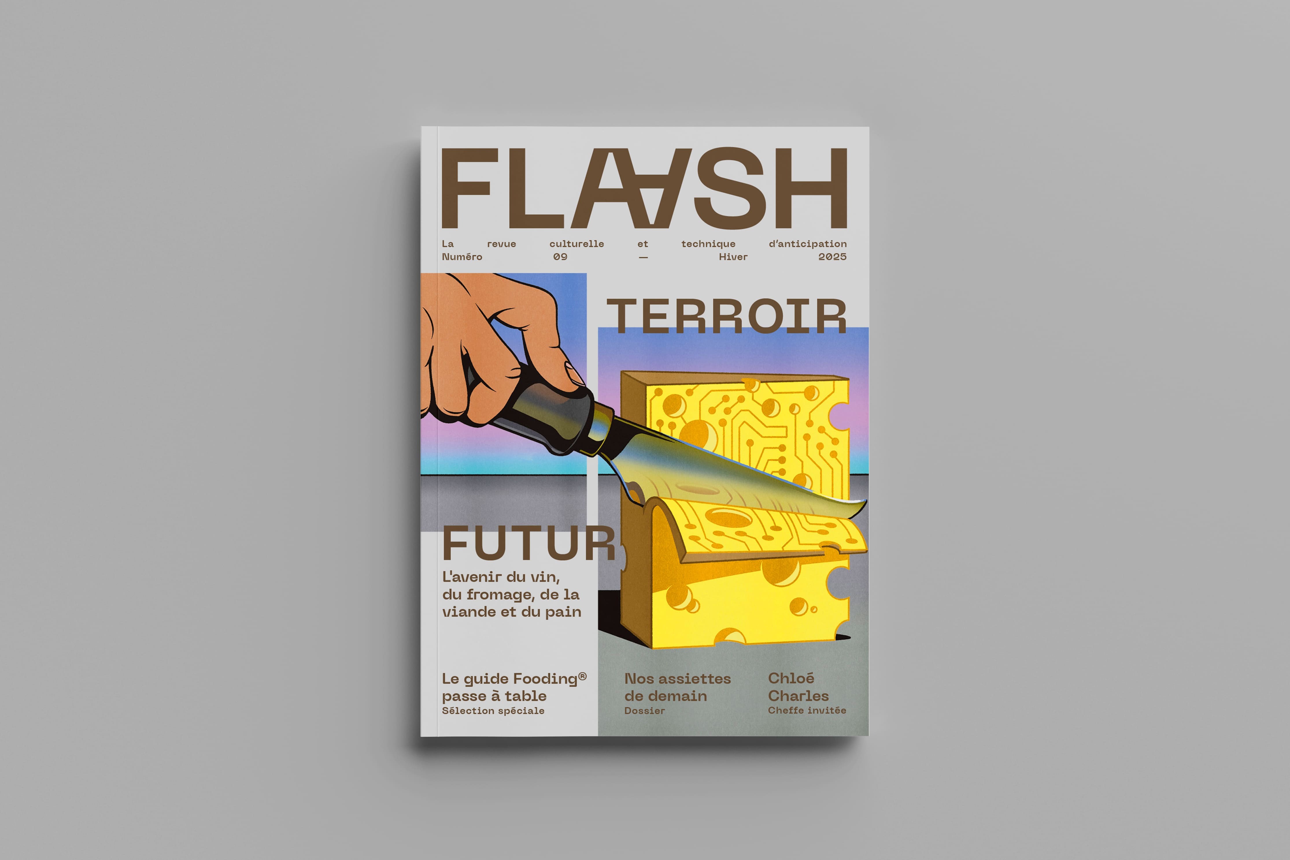 FLAASH N°09 - Terroir futur - Hiver 2025 - Chloé Charles, Farah Keram, Zazie Tavitian, Alessandra Fottorino, Nicolas Gaudemet, Julien Lelievre, Emmanuel Brière Le Moan,  Fooding - FLAASH