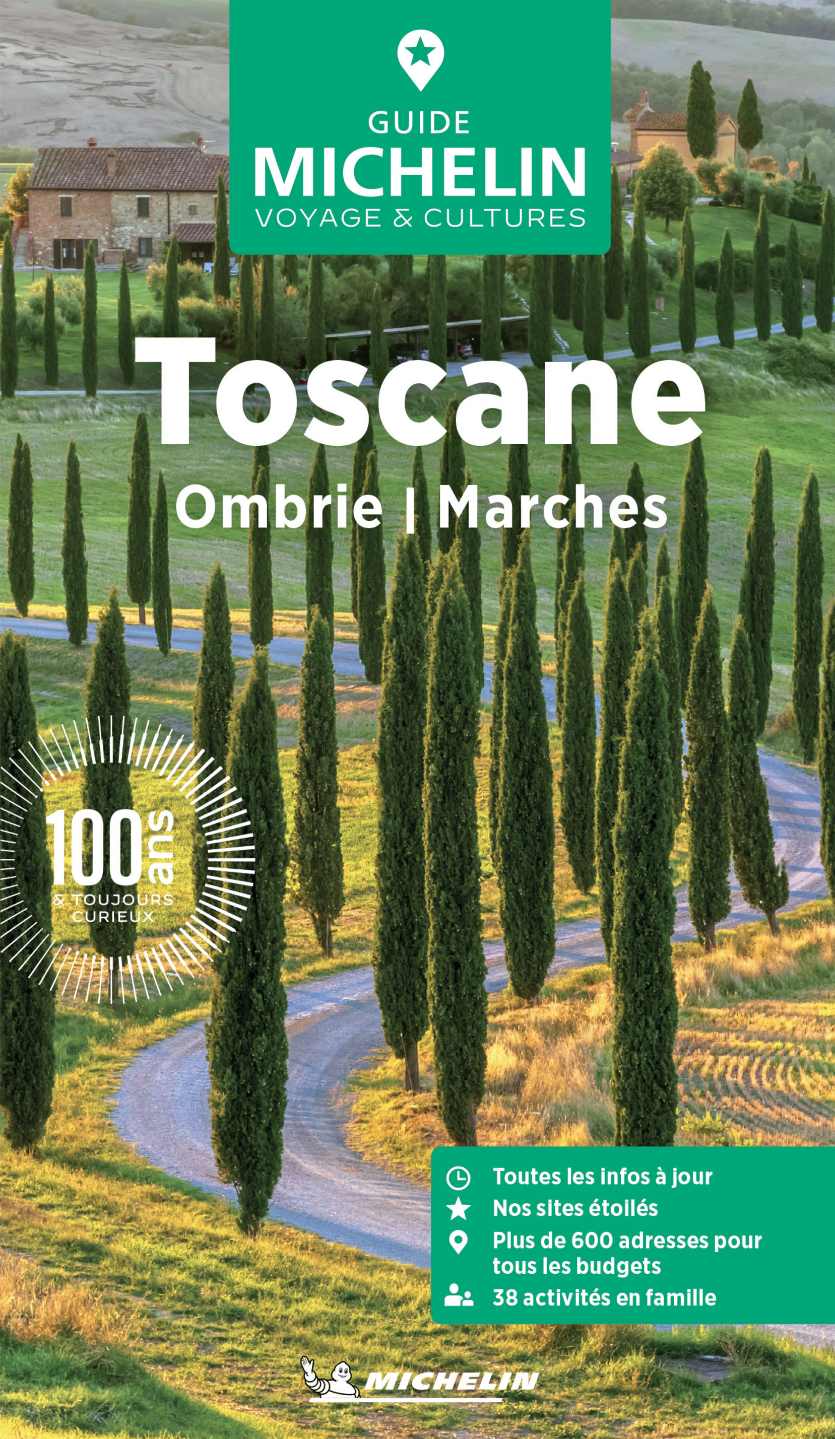 Guide Vert Toscane. Ombrie, Marches -  - MICHELIN