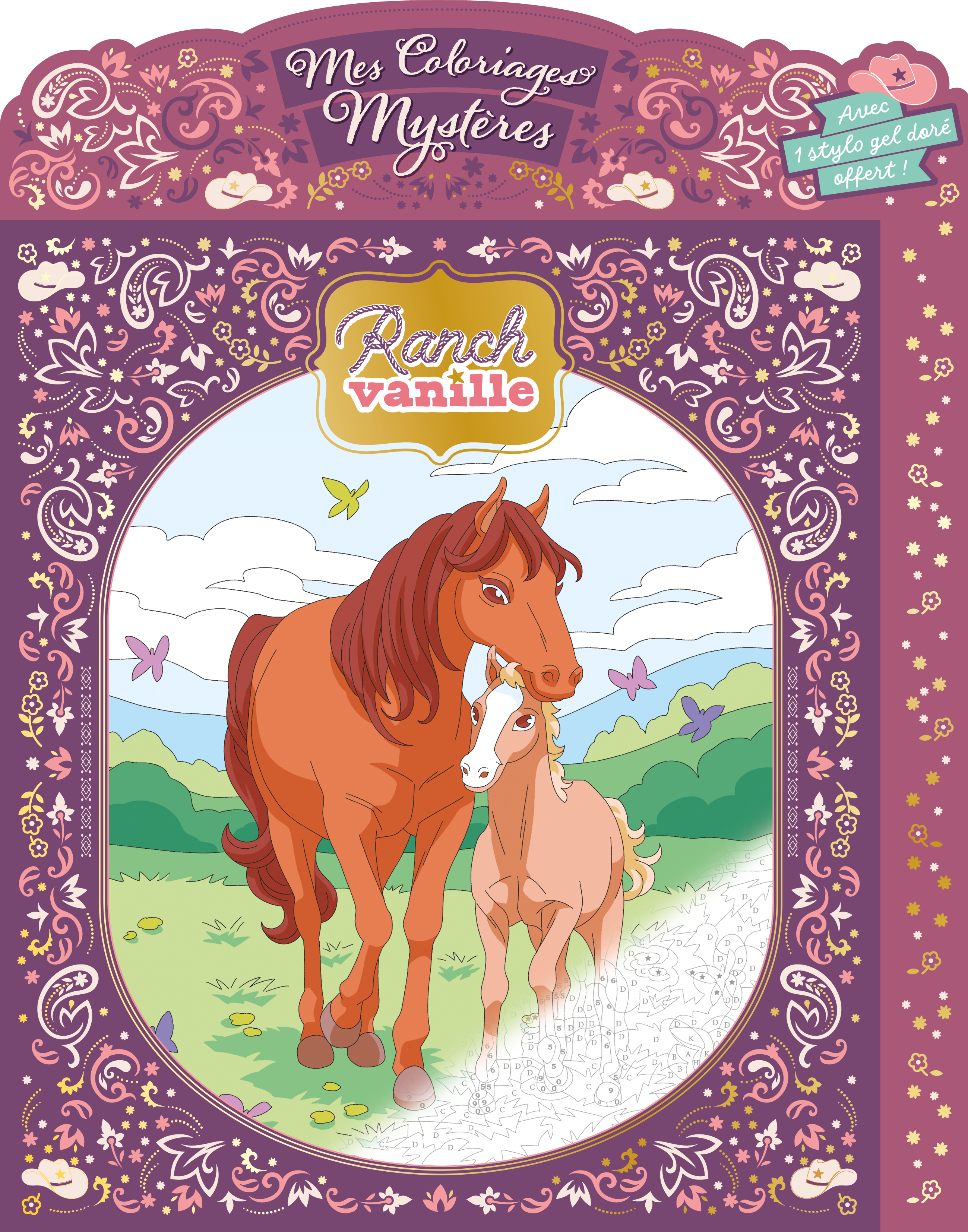 Coloriages mystères - Ranch Vanille -  - FLEURUS