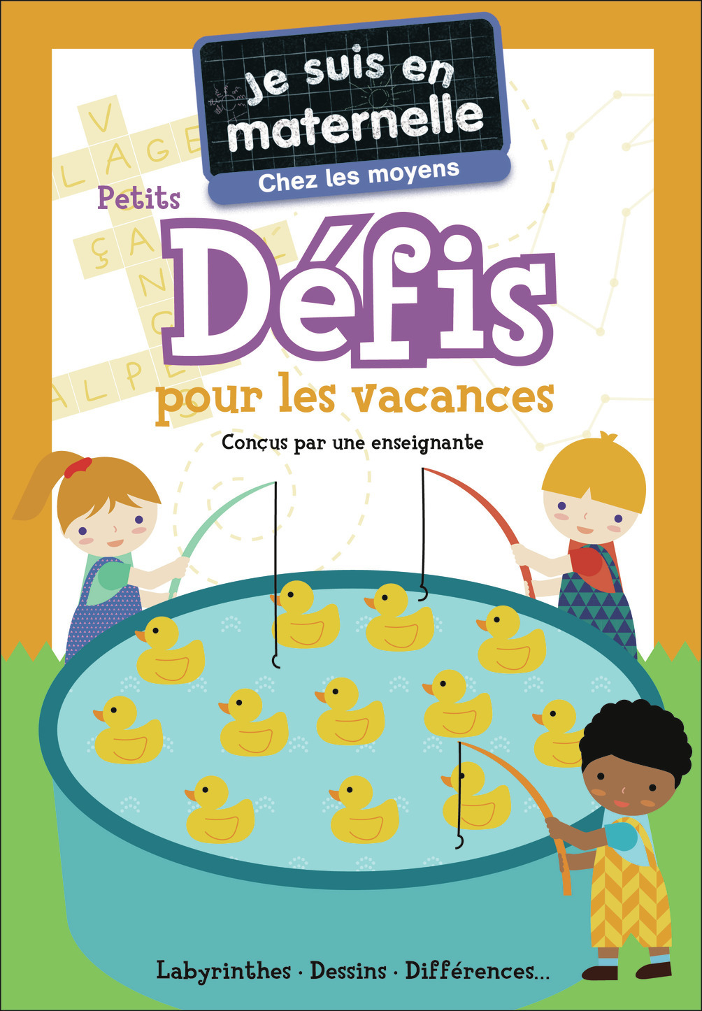 Je suis en maternelle - Je suis en maternelle - Chez les moyens - Petits défis pour les vacances - Astrid Chef d'Hotel - PERE CASTOR