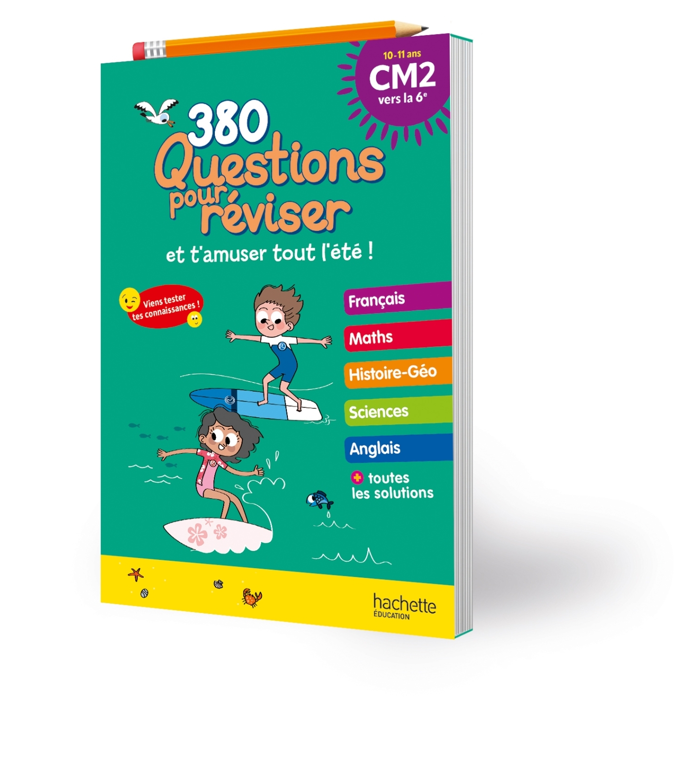 Questions pour réviser - Du CM2 à la 6e - Cahier de vacances 2026 - Michele Lecreux, Clémence Roux de Luze, Sandra Lebrun, Loïc Audrain - HACHETTE EDUC