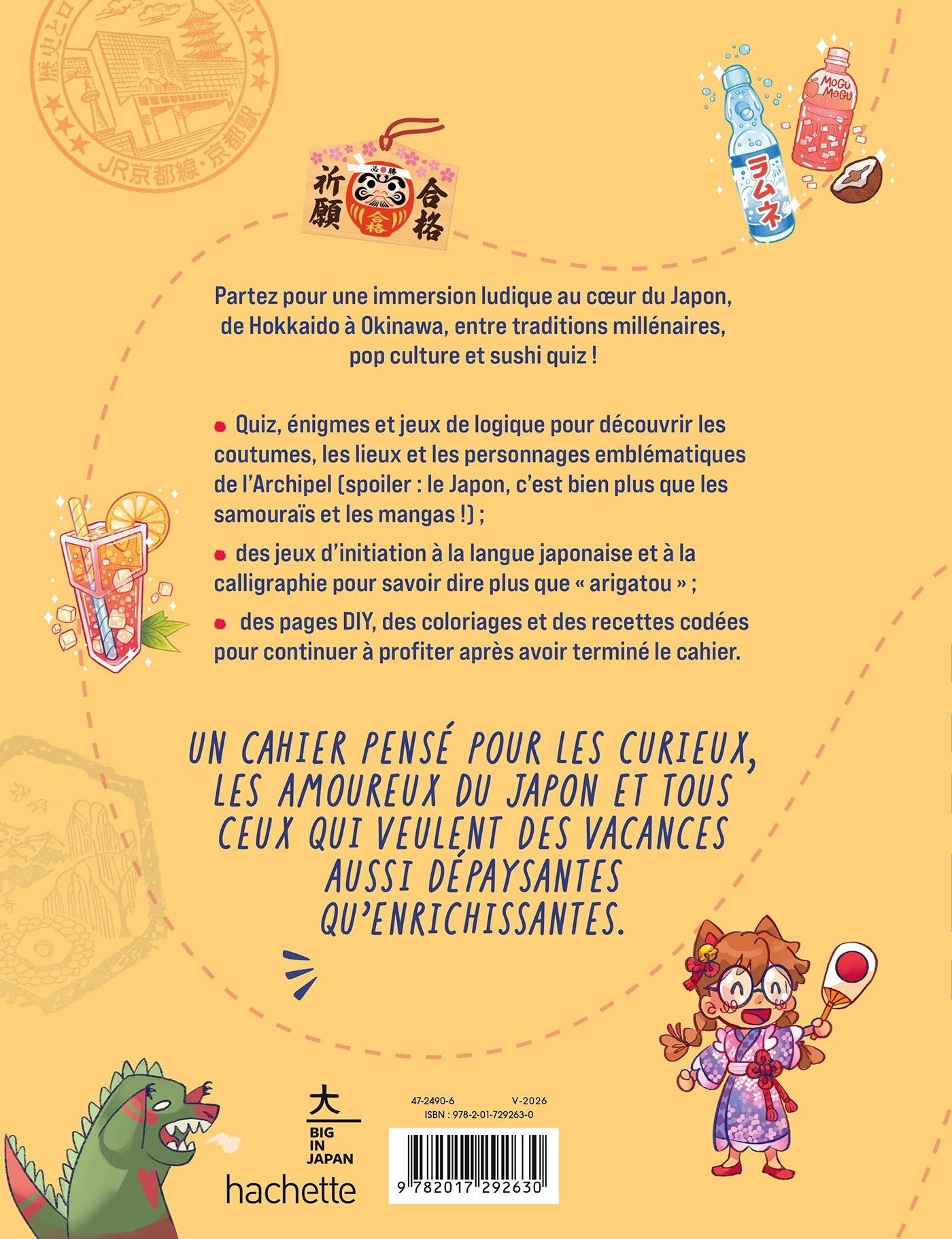 Le cahier de vacances adultes : spécial Japon - Candyce Vandeville - HACHETTE PRAT