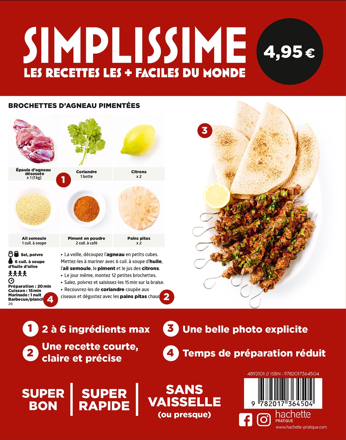 Mini Simplissime Barbecue -   - HACHETTE PRAT