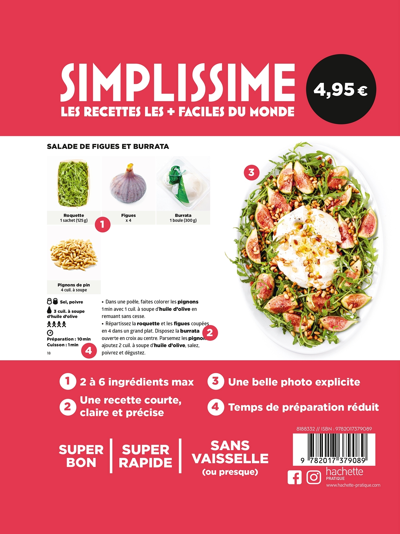 Mini Simplissime - Salades XXL - Jean-François Mallet - HACHETTE PRAT