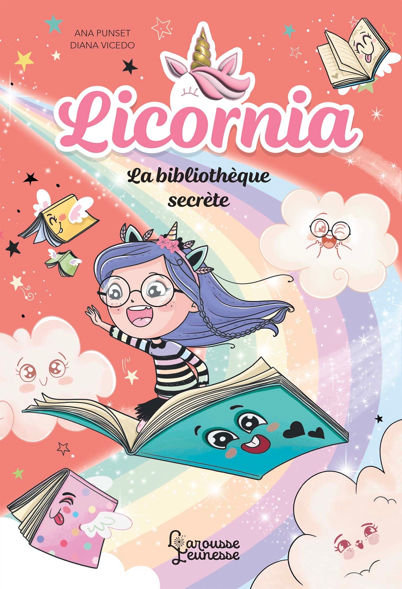 Licornia - La bibliothèque secrète - Ana Punset - LAROUSSE