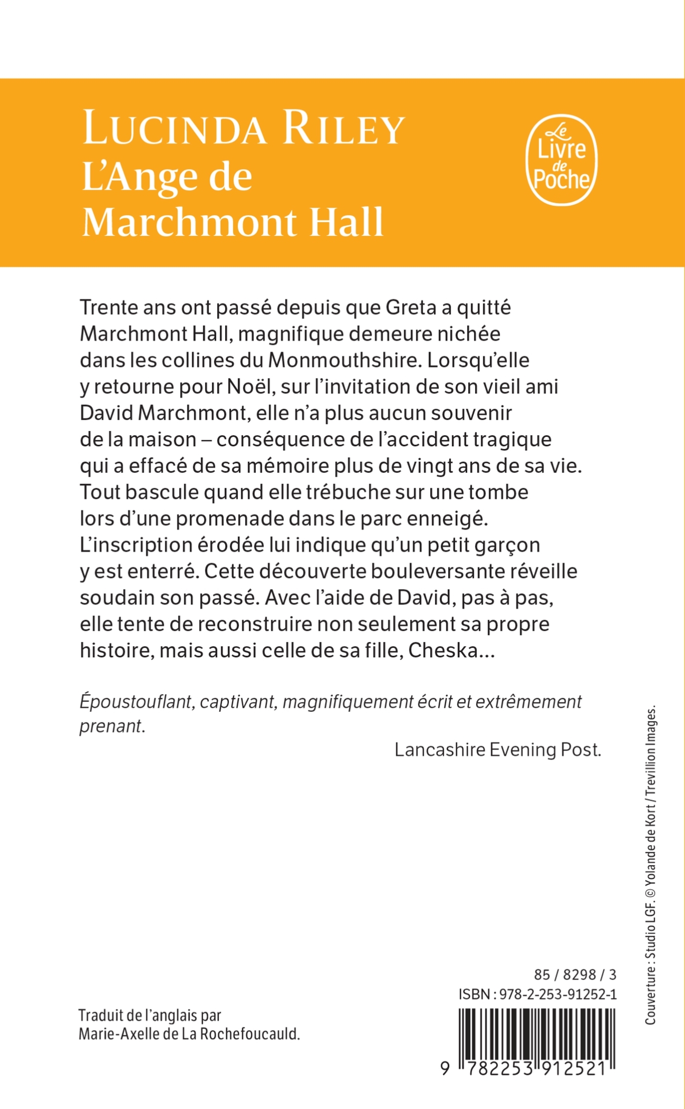 L'Ange de Marchmont Hall - Lucinda Riley - LGF