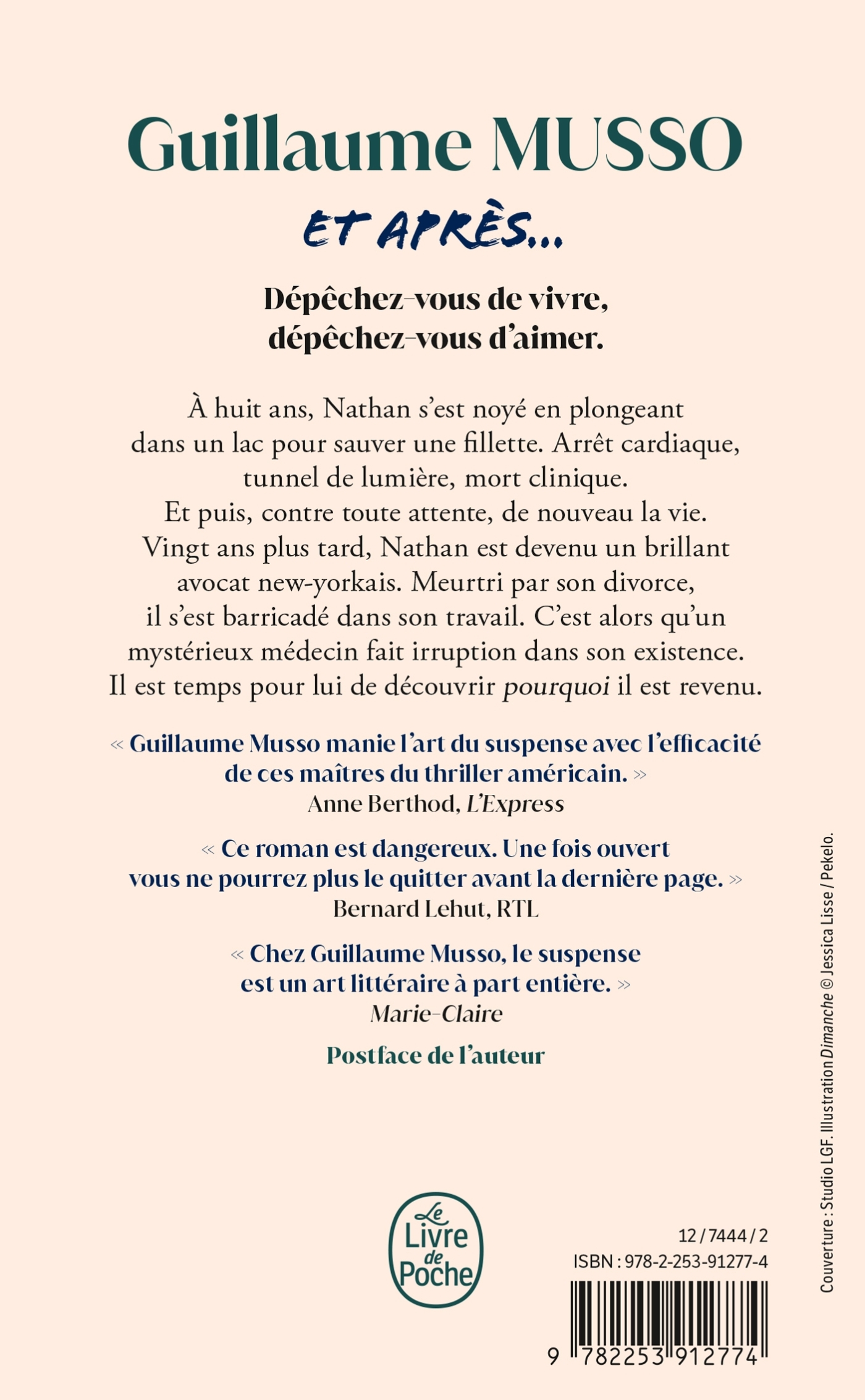 Et après - Guillaume Musso - LGF