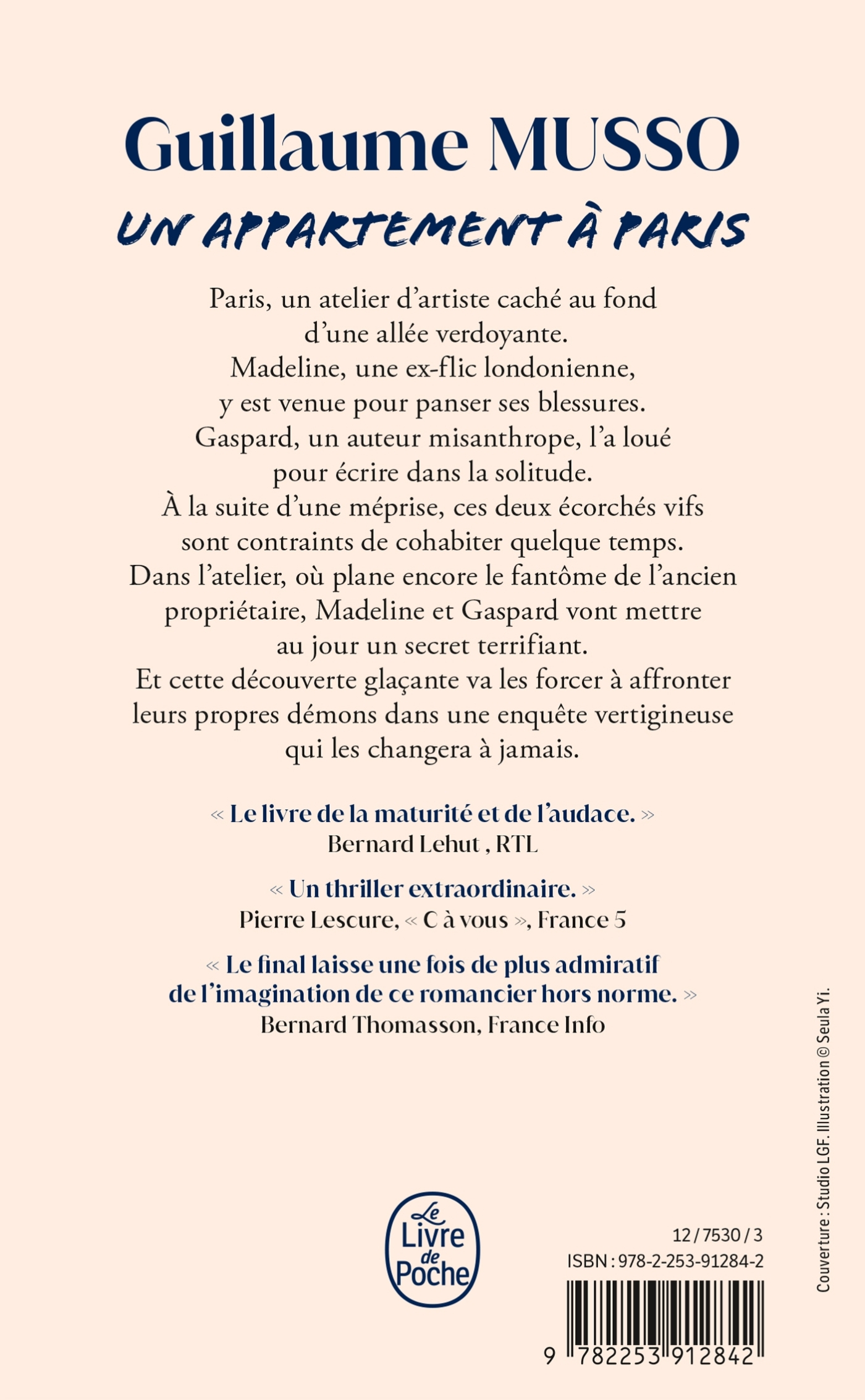 Un appartement à Paris - Guillaume Musso - LGF
