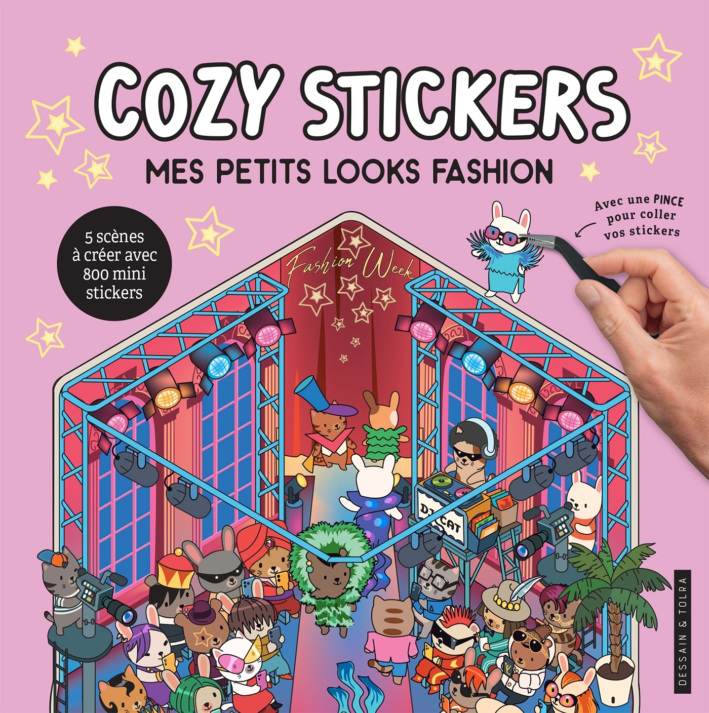 Cozy Stickers - Mes petits looks fashion -  - DESSAIN TOLRA