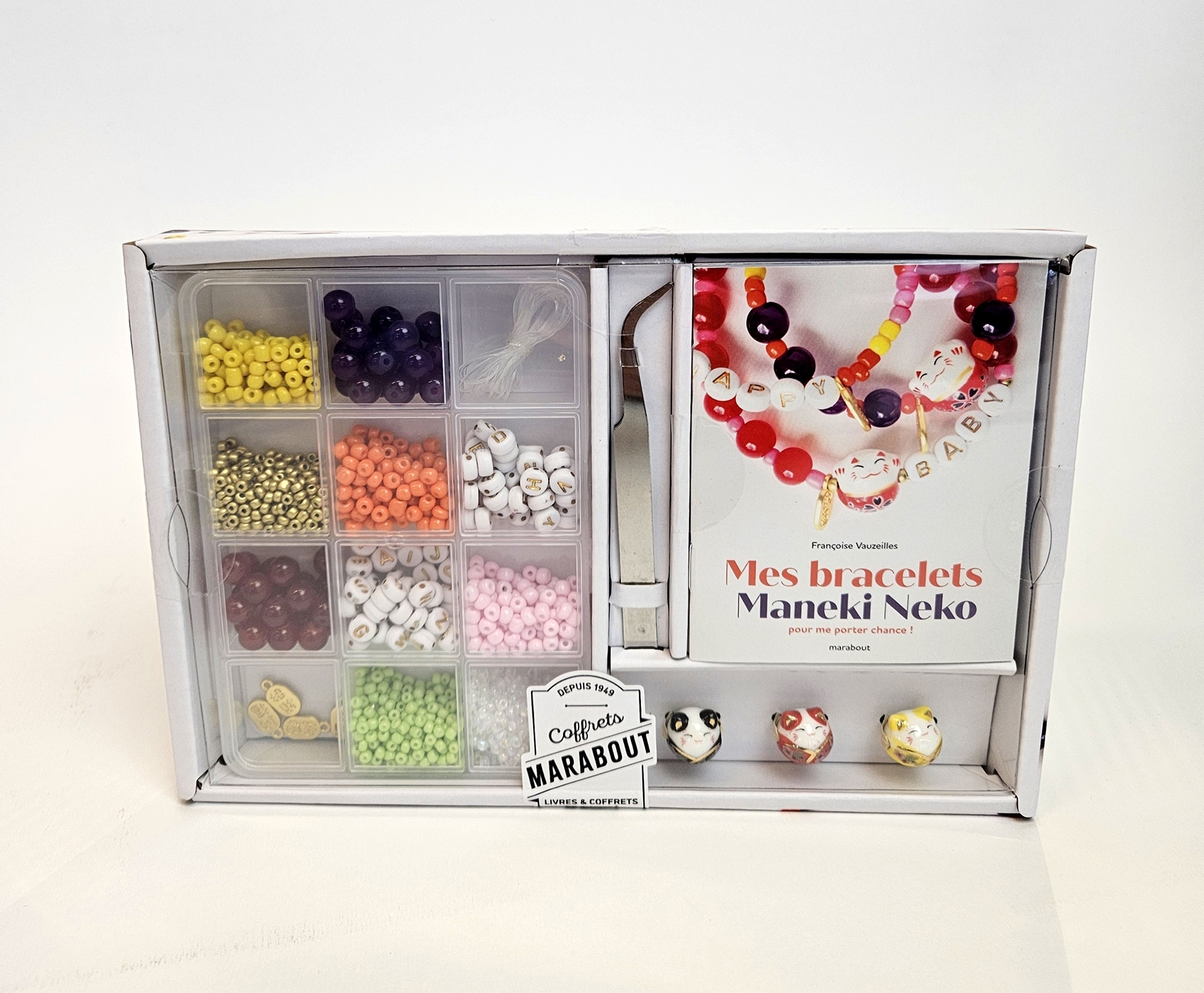 Mes bracelets Maneki Neko - Françoise Vauzeilles - MARABOUT