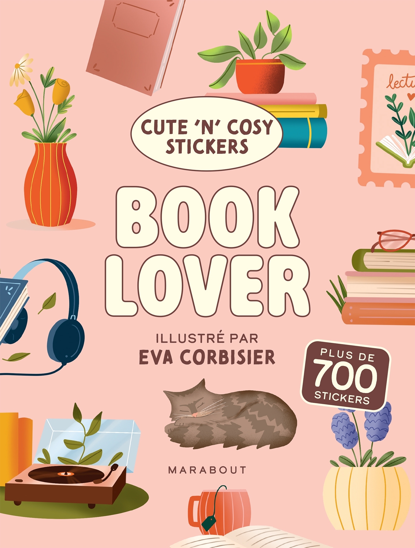 Cute 'n' Cosy - Book lover -  EVA CORBUSIER - MARABOUT