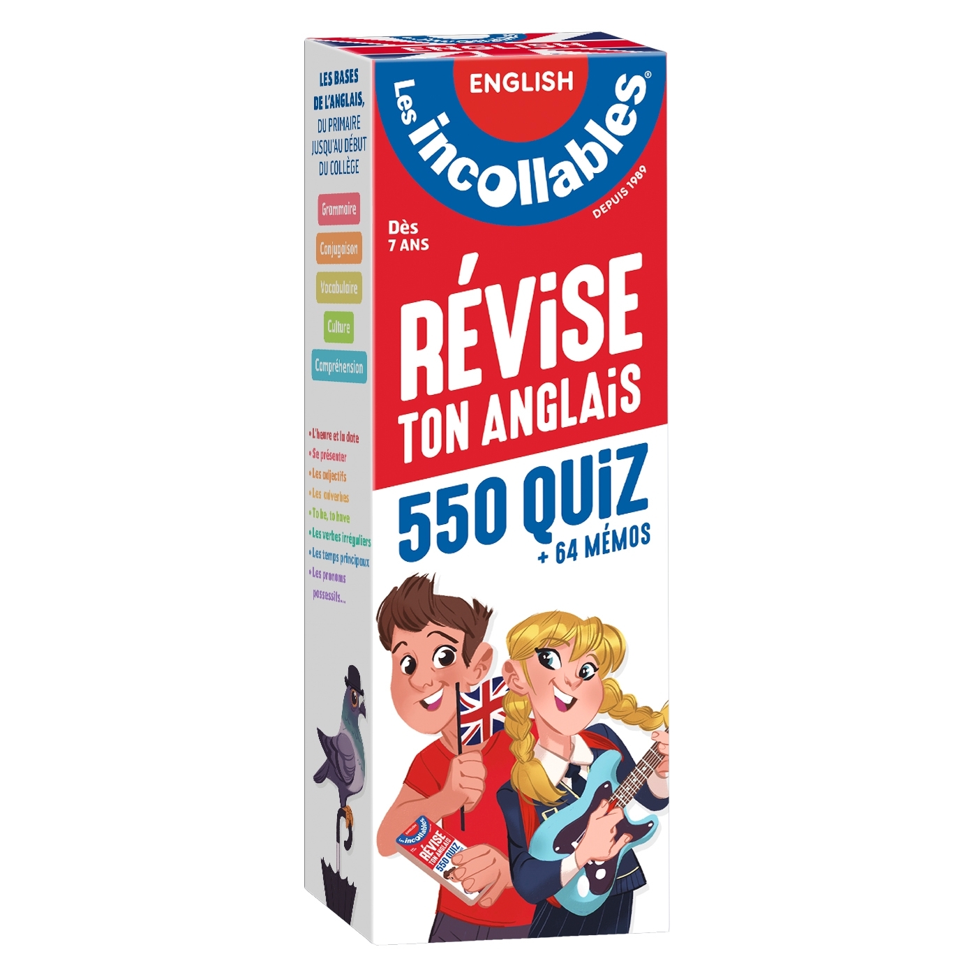 Les incollables - Révise ton anglais - 7/12 ans -  Play Bac Éditions - PLAY BAC