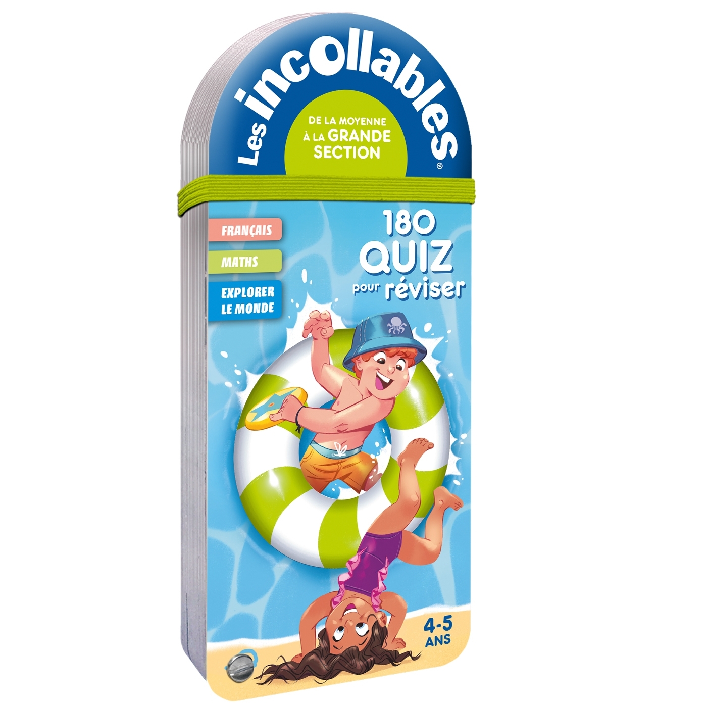 Les Incollables - 180 quiz pour réviser - De la MS à la GS - 4/5 ans -  Play Bac Éditions - PLAY BAC