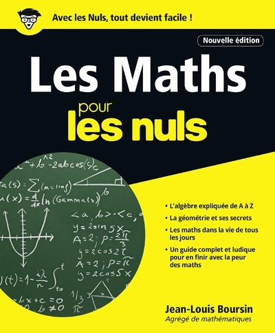 Les Maths Pour les Nuls NE - Jean-Louis Boursin - POUR LES NULS