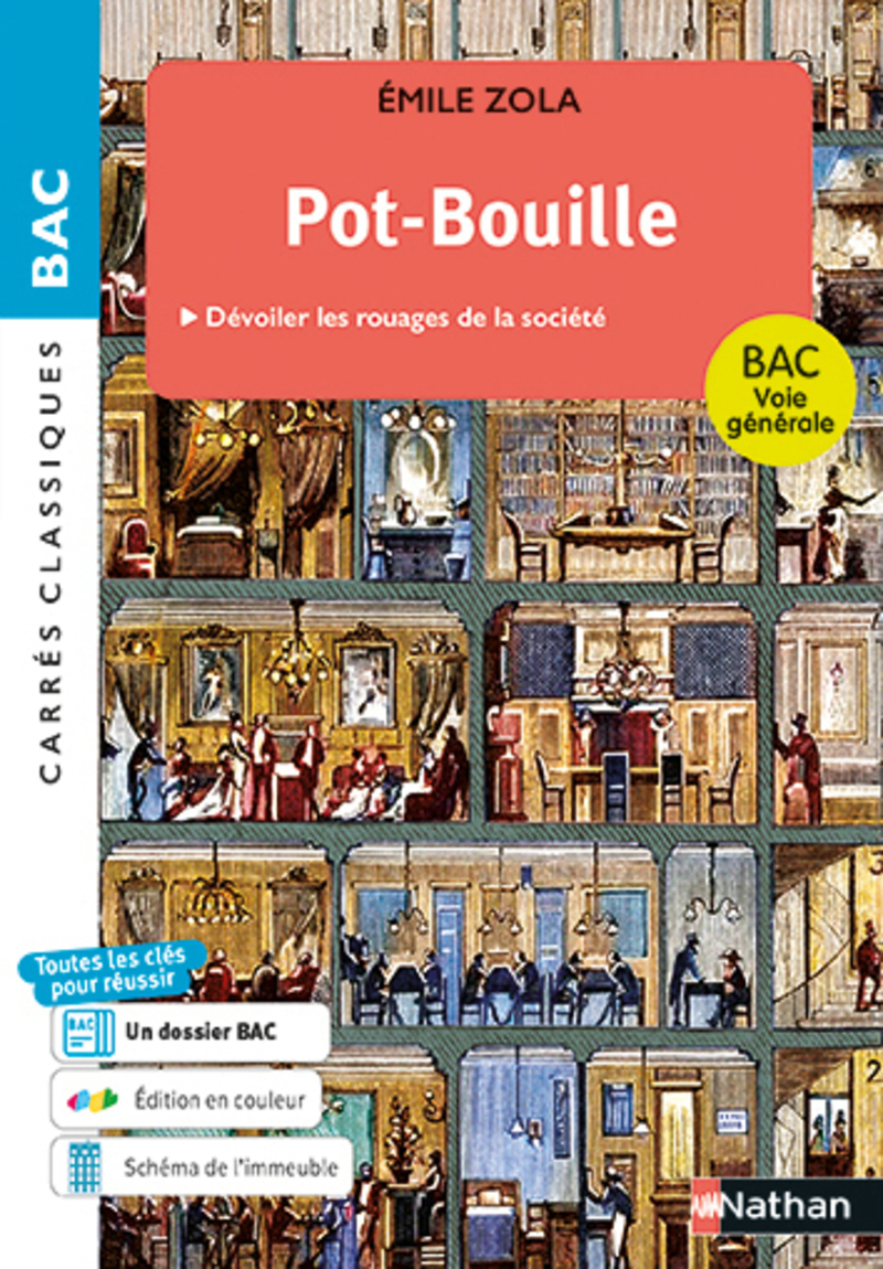 Pot-Bouille - Émile Zola, Anne Cassou-Nogues - NATHAN