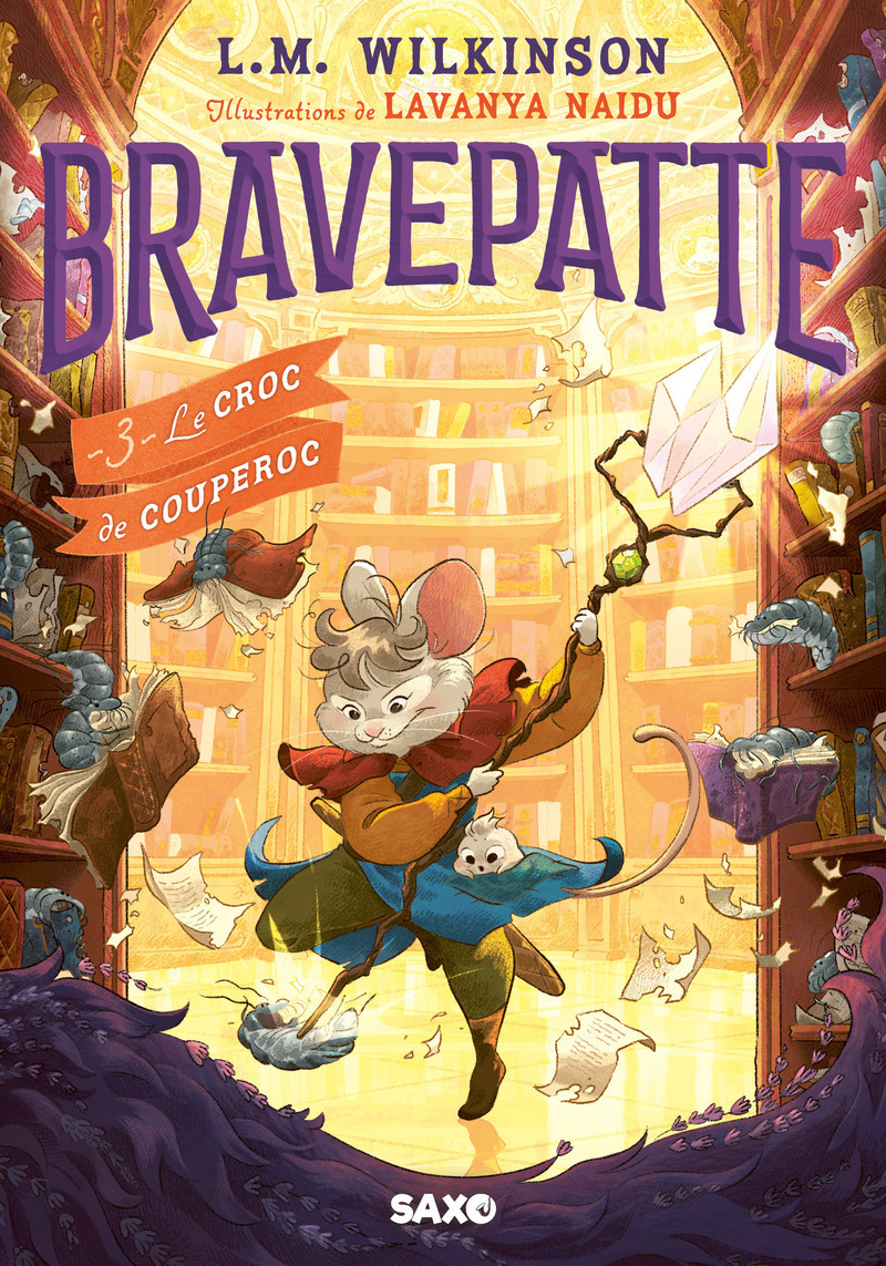 Bravepatte (broché) - Tome 03 Le Croc de Couperoc - L. M. Wilkinson - SXO