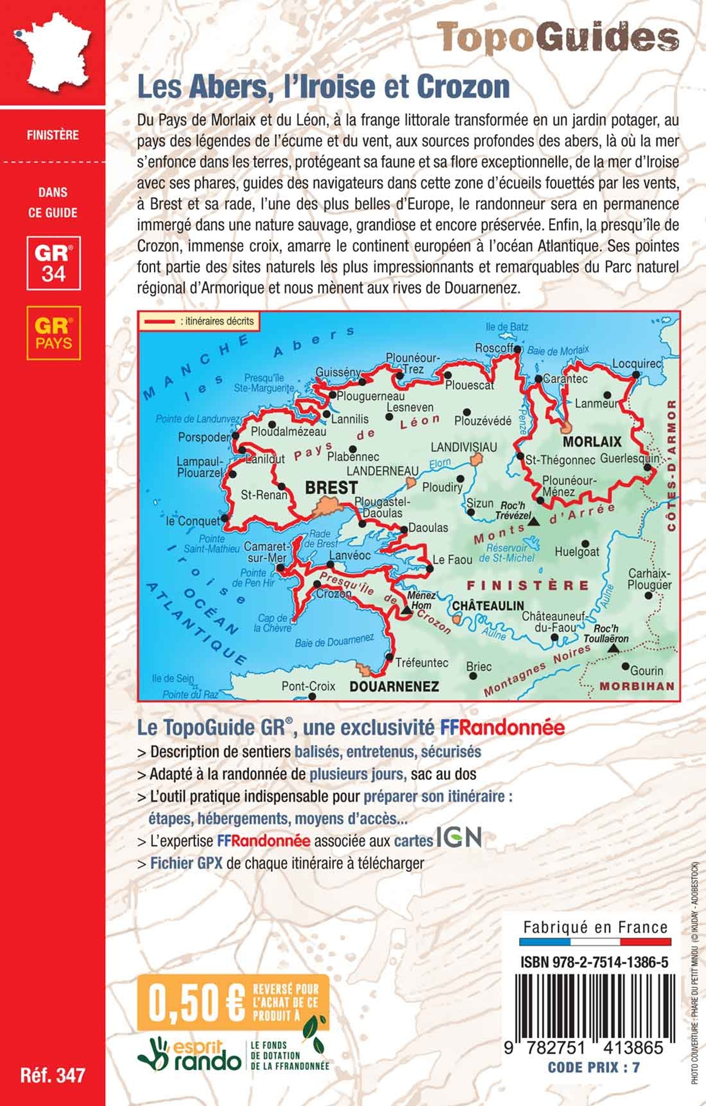 Les Abers, l'Iroise et Crozon - . collectif,  Collectif - FFRP