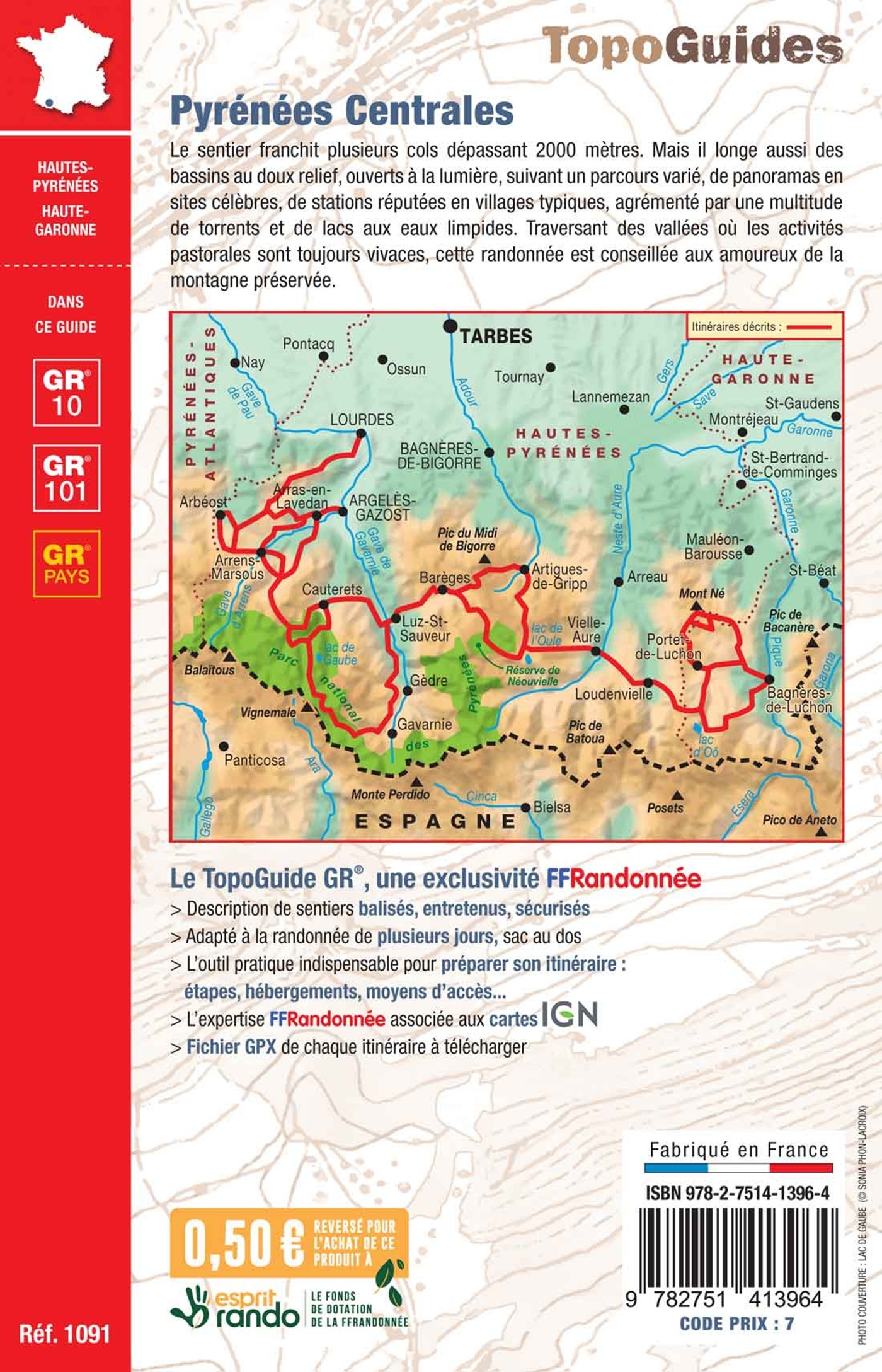 Pyrénées Centrales - ERICK ALEXANDERSON ROSAS,  Collectif - FFRP