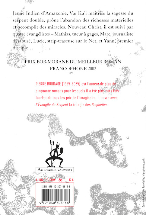 L'Évangile du Serpent - Pierre Bordage - DIABLE VAUVERT