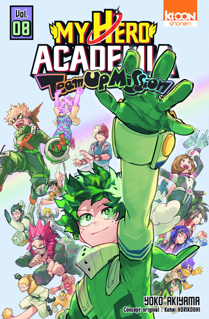 My Hero Academia Team Up Mission T08 - Kohei Horikoshi, Yoko Akiyama - KI-OON