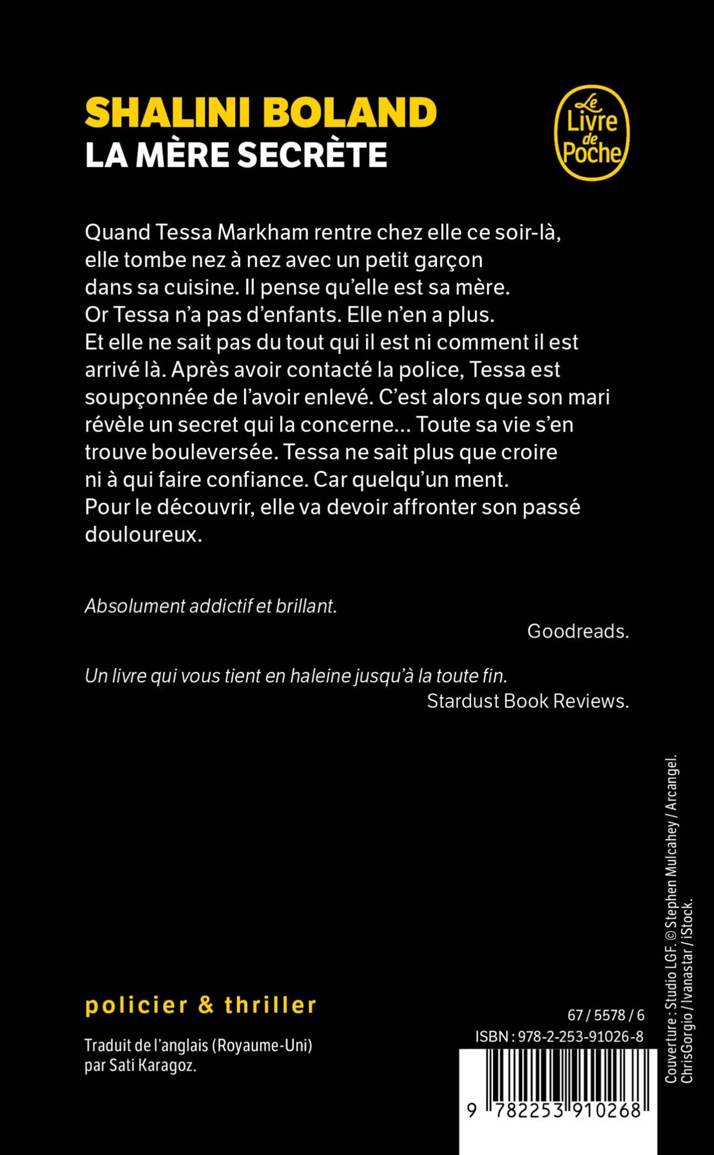 La Mère secrète - Shalini Boland - LGF