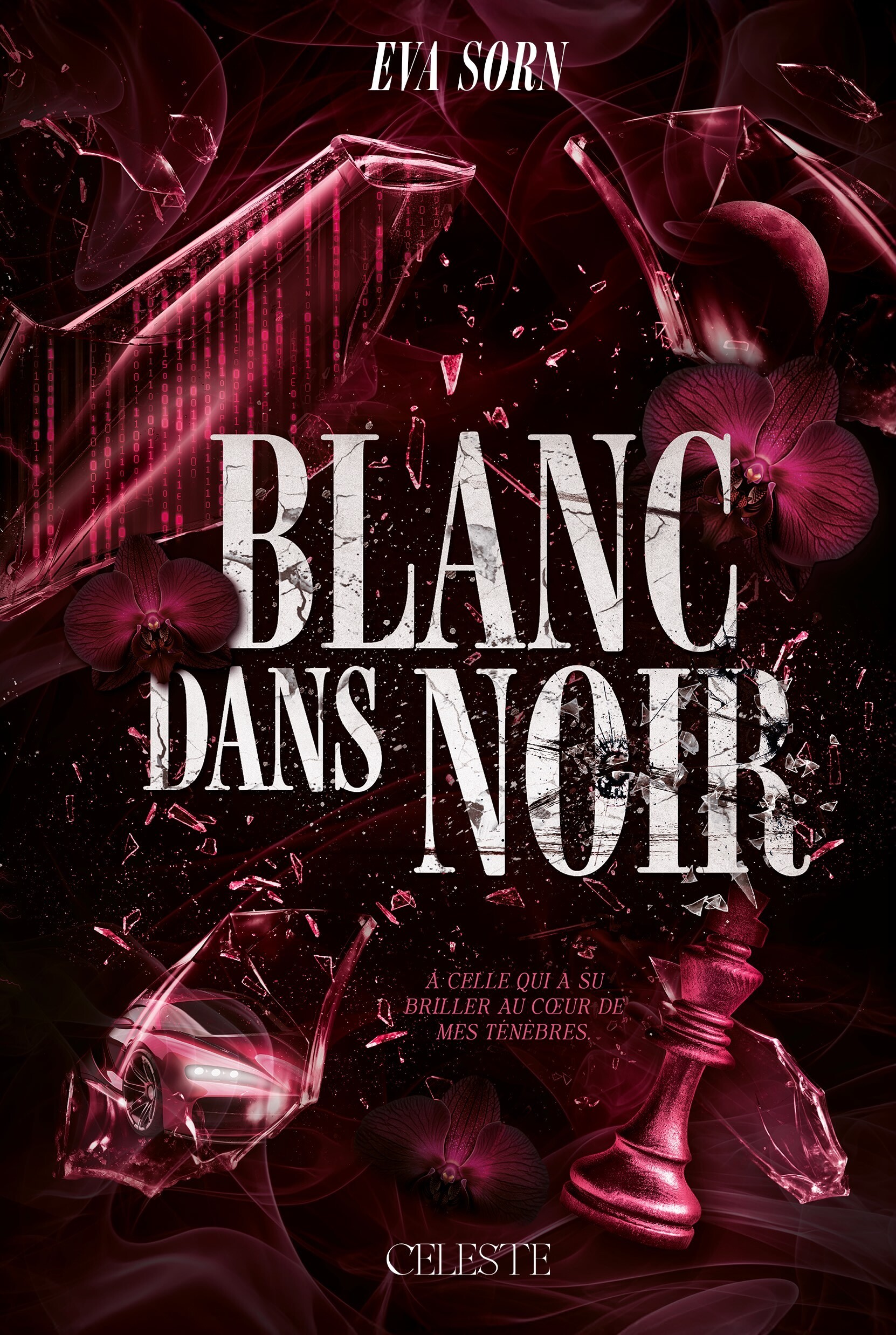 BLANC DANS NOIR -  EVA SORN - CELESTE