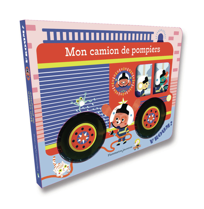 VROUM ! Mon camion de pompiers - Julie Mercier - PERE CASTOR