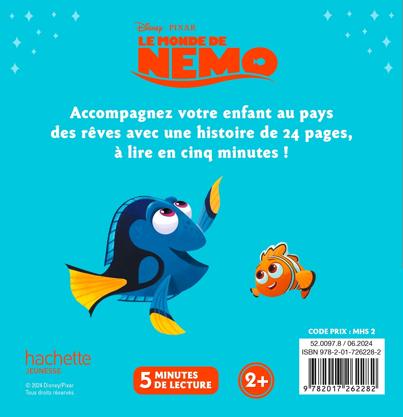 LE MONDE DE NEMO - Mon Histoire du soir - L'histoire du film - Disney Pixar - XXX - DISNEY HACHETTE