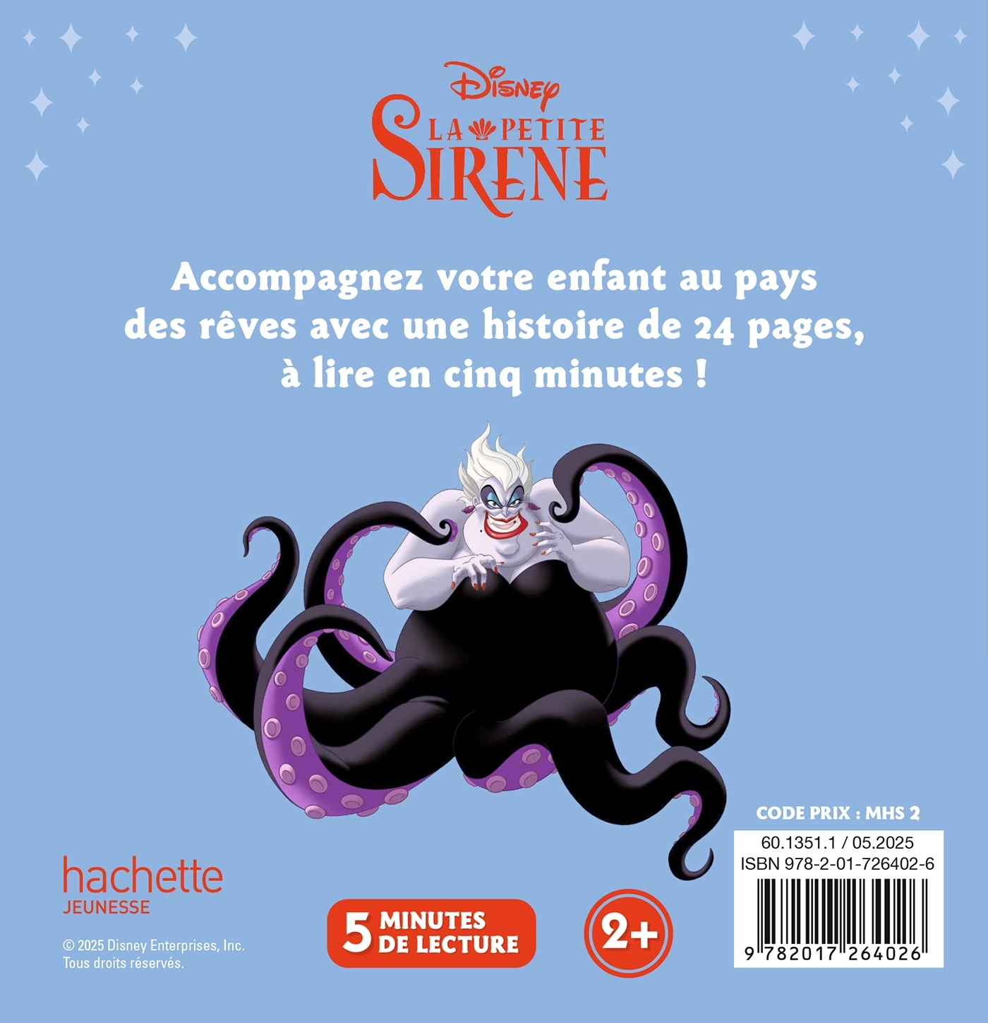 LA PETITE SIRÈNE - Mon Histoire du Soir - L'histoire du film - Disney Princesses -  - DISNEY HACHETTE