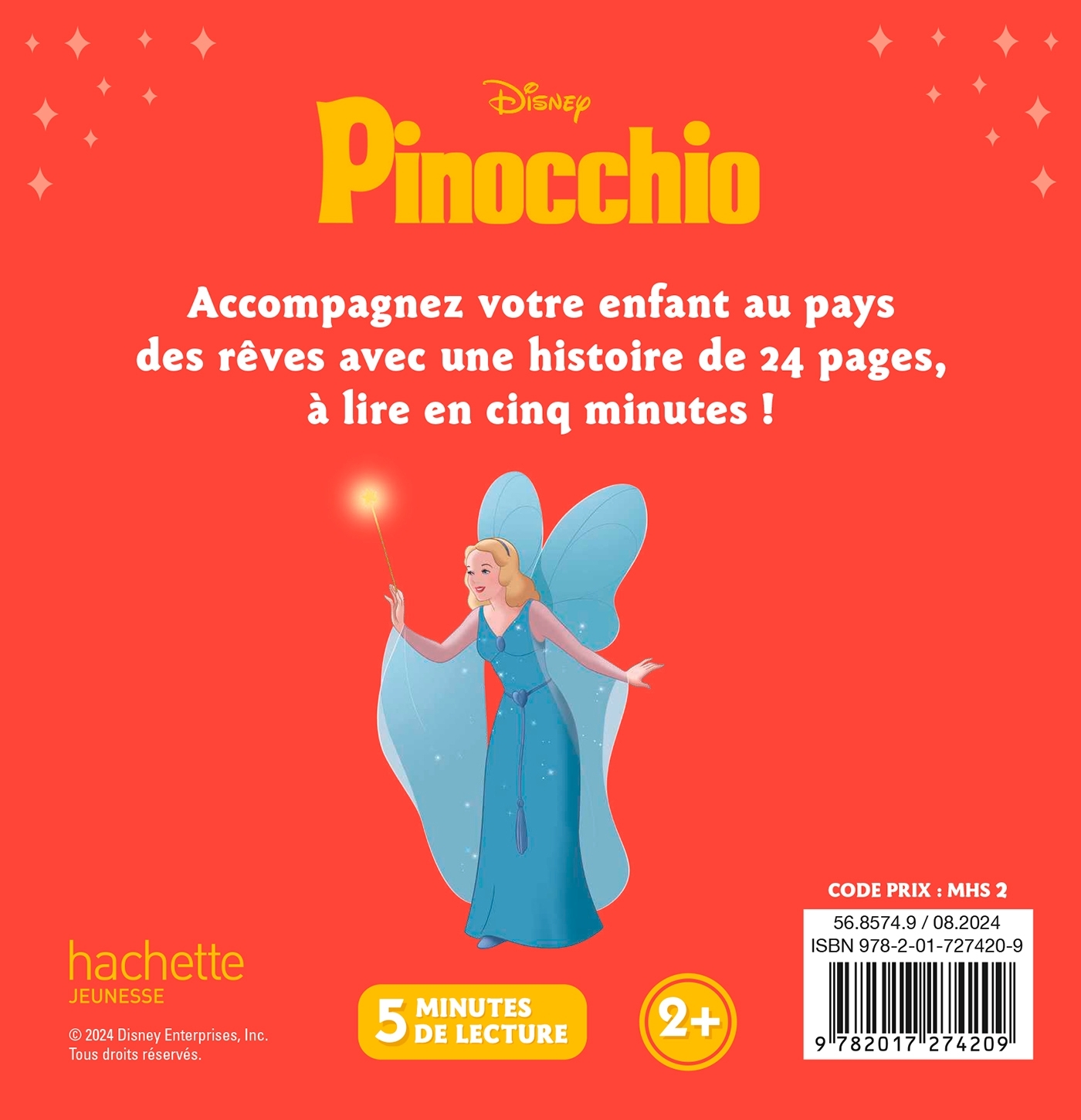PINOCCHIO - Mon Histoire du soir - L'histoire du film - Disney - XXX - DISNEY HACHETTE