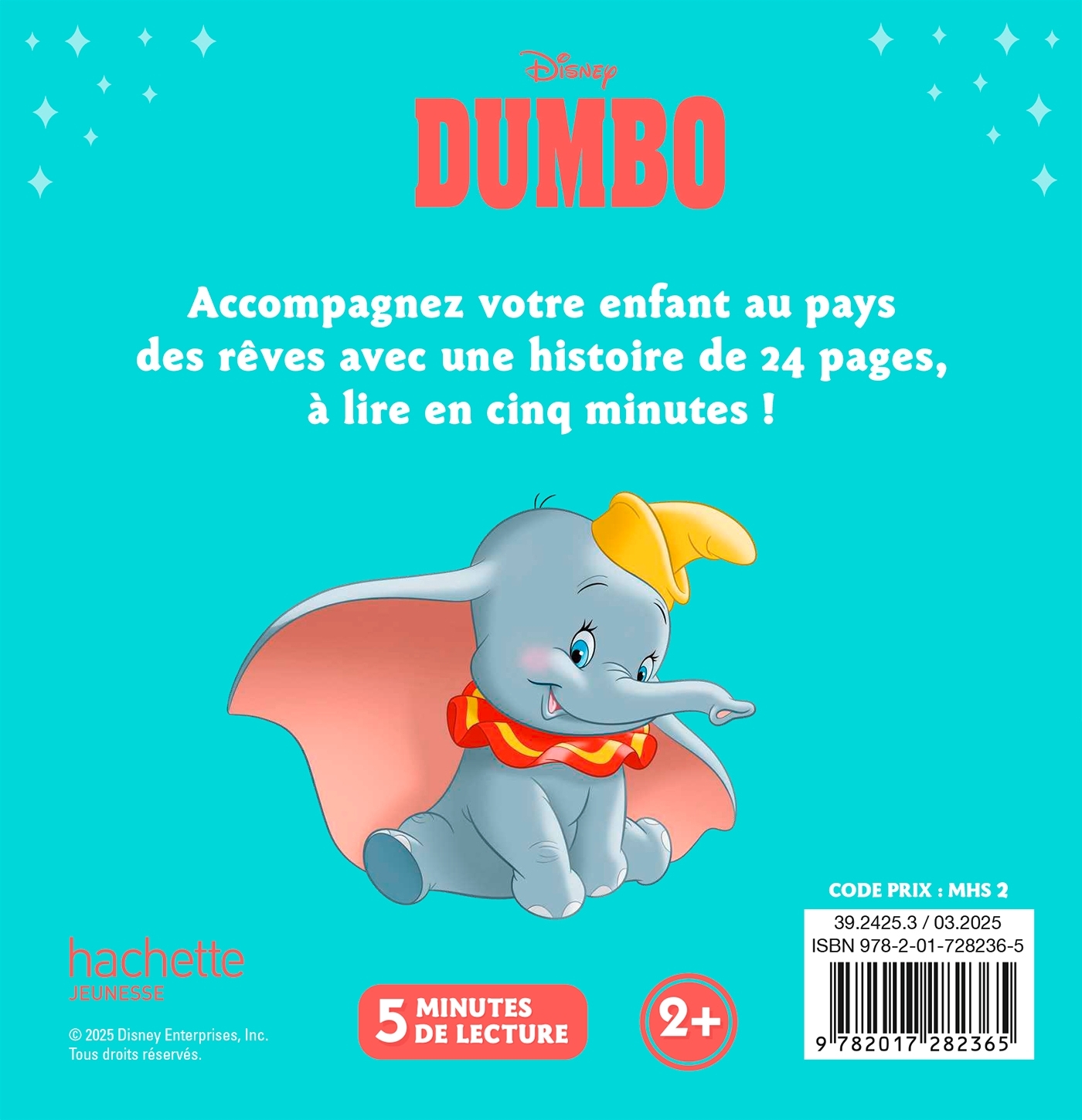 DUMBO - Mon Histoire du soir - L'histoire du film - Disney -  - DISNEY HACHETTE
