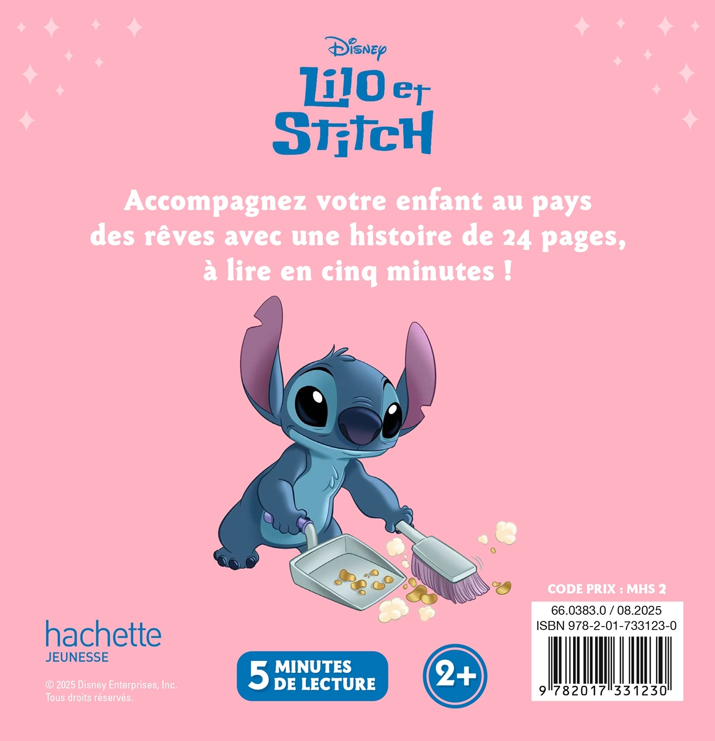 LILO ET STITCH - Mon Histoire de Soir - Stitch apprend les bonnes manières - Disney -  - DISNEY HACHETTE